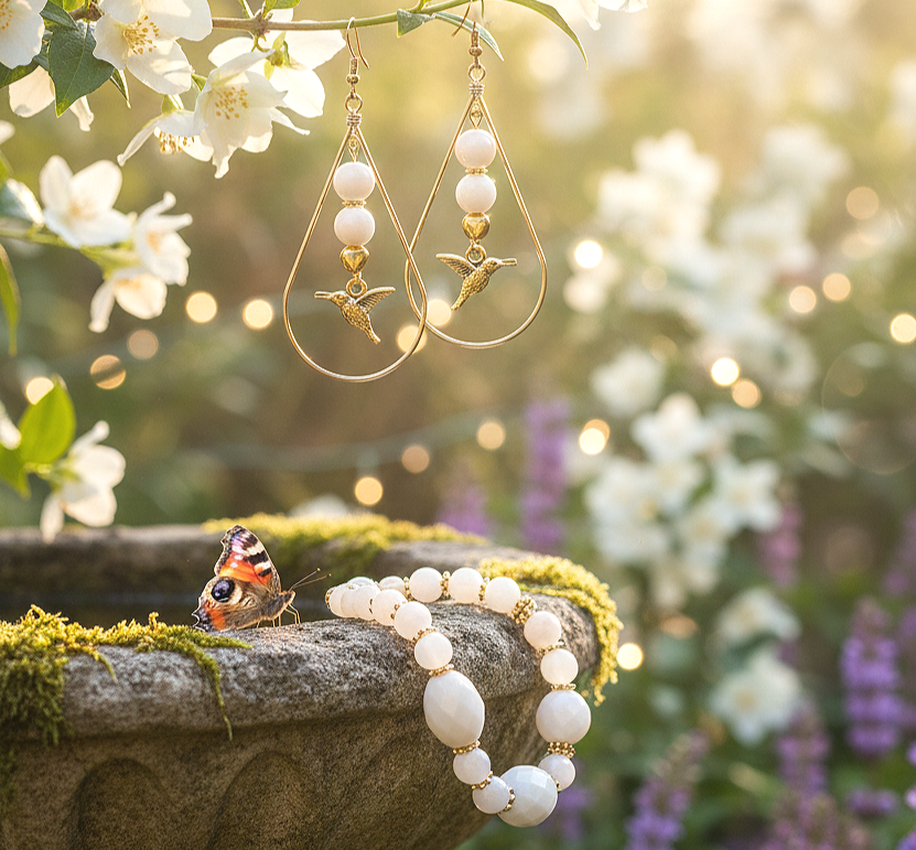 Earth Candy Creations: Artisanal Adornments for the Modern Soul. Handcrafted Glass and Stone Jewelry