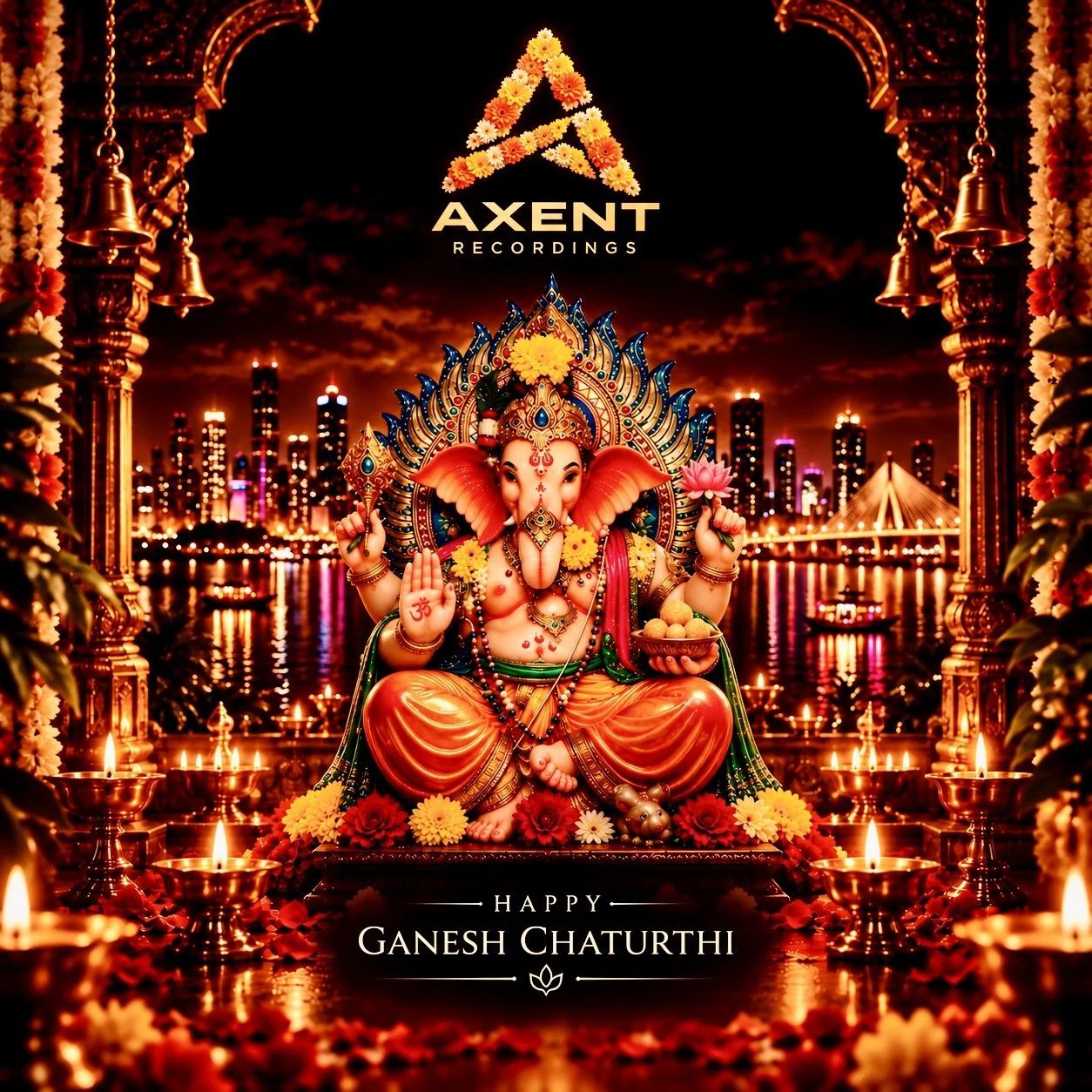       
  
   
 Ganesh Chaturthi Wishes from Axent Recordings 
 14 September 2026 
 Wishing everyone a joyful and blessed Ganesh Chaturthi.  May Lord Ganesha bless you and your loved ones with happiness, peace, prosperity, and new beginnings. May his 