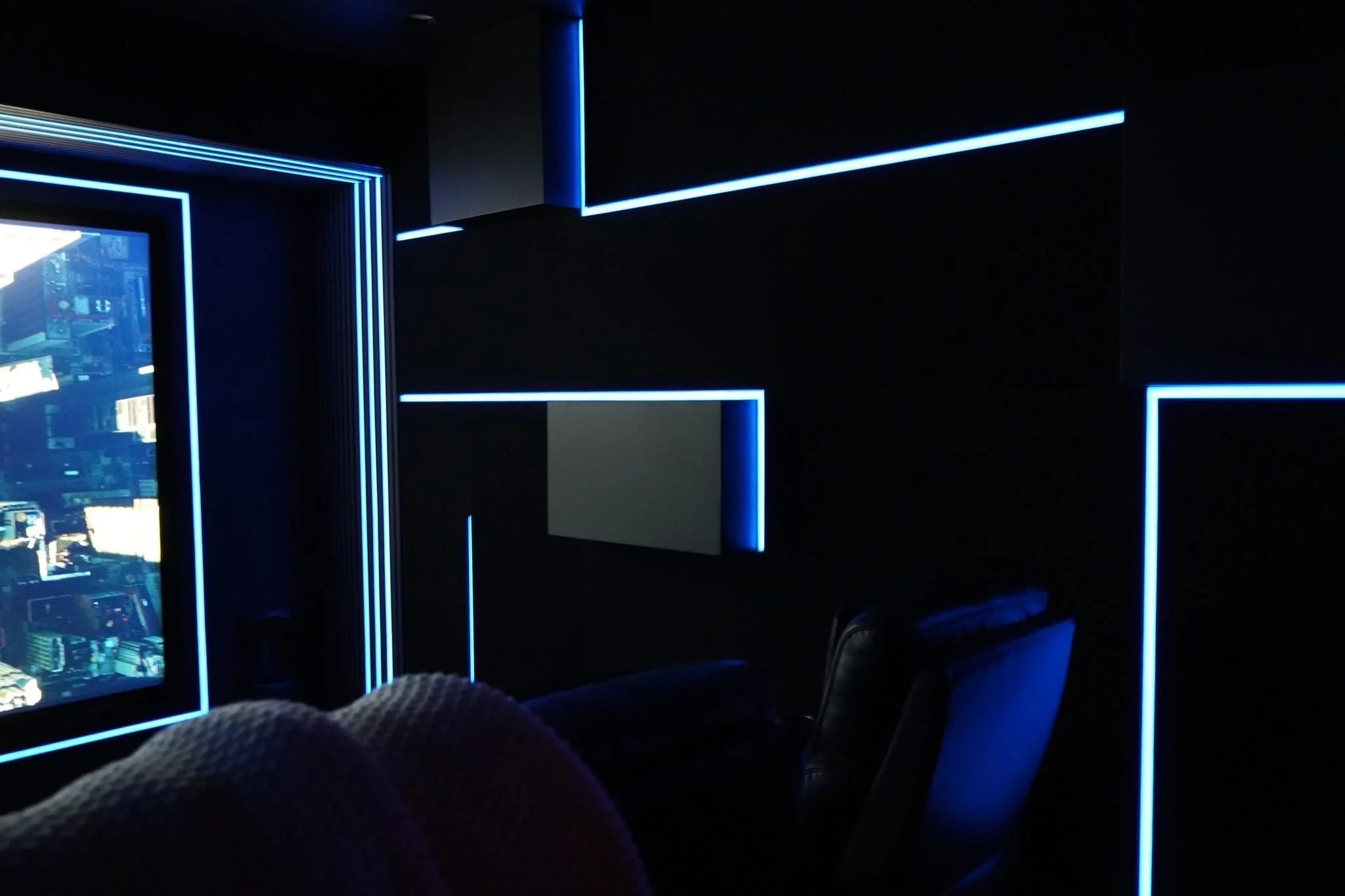 Custom home theaters Colorado  Bespoke media room design  Luxury home cinema millwork  Acoustic wall paneling installation  Private theater cabinetry