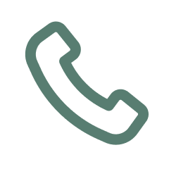 Icon of a telephone handset.
