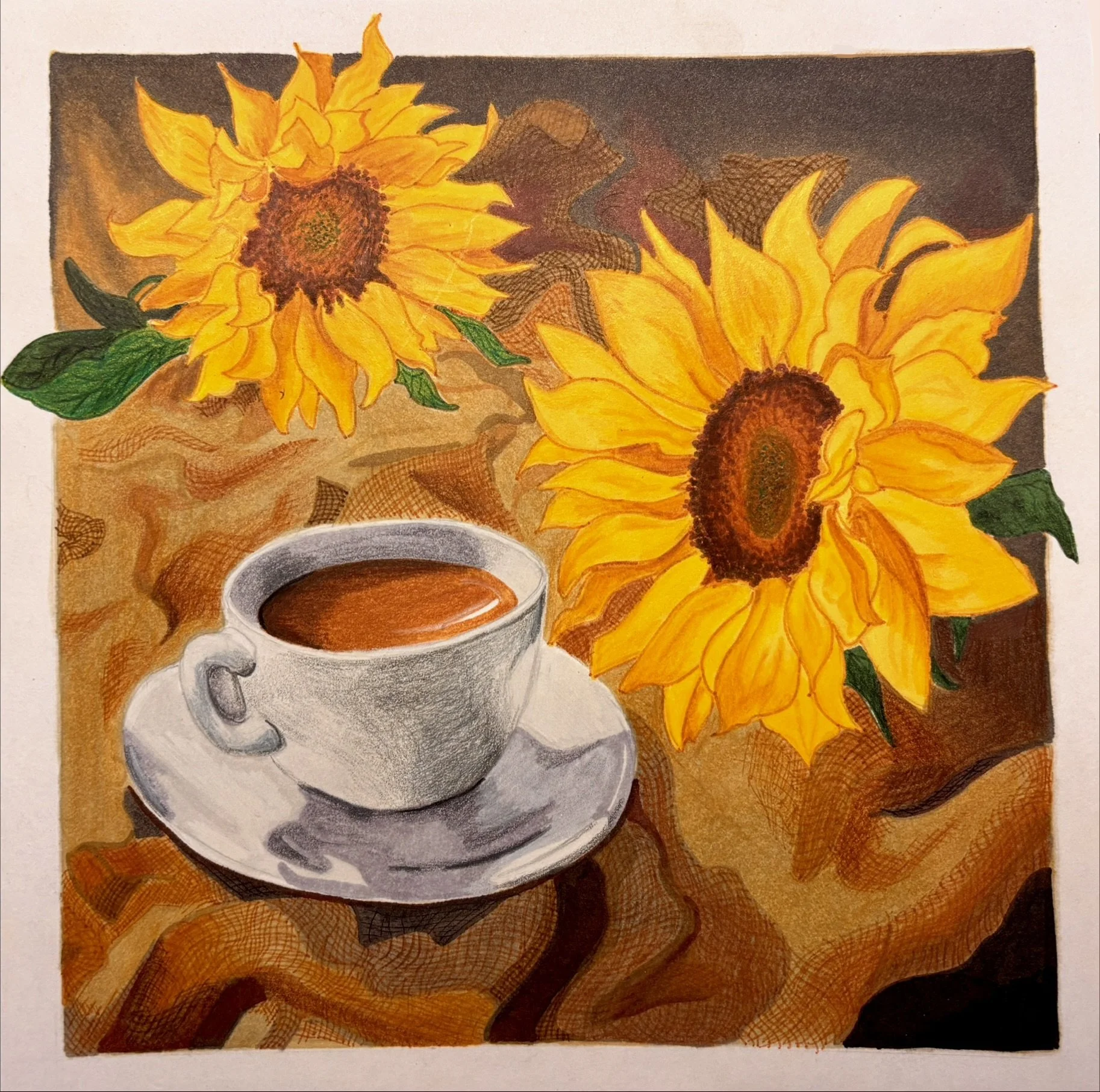 Sunflower Studies - Yellow