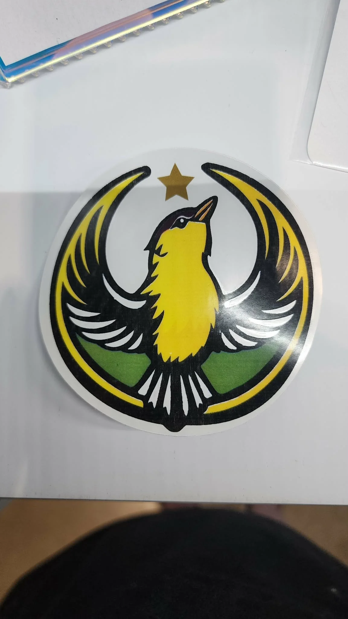 Rebel Goldfinch 4" Decal