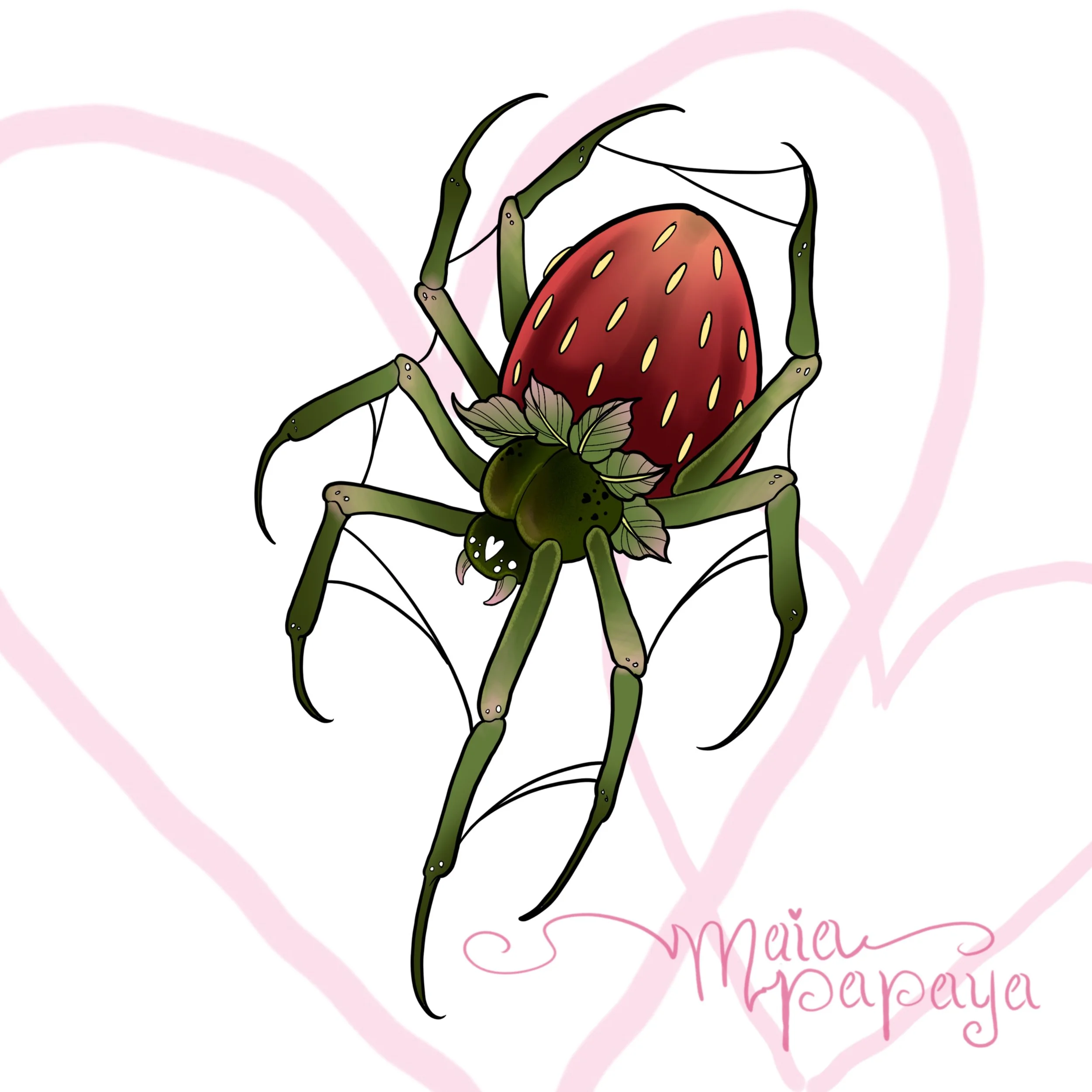 Strawberry Spider