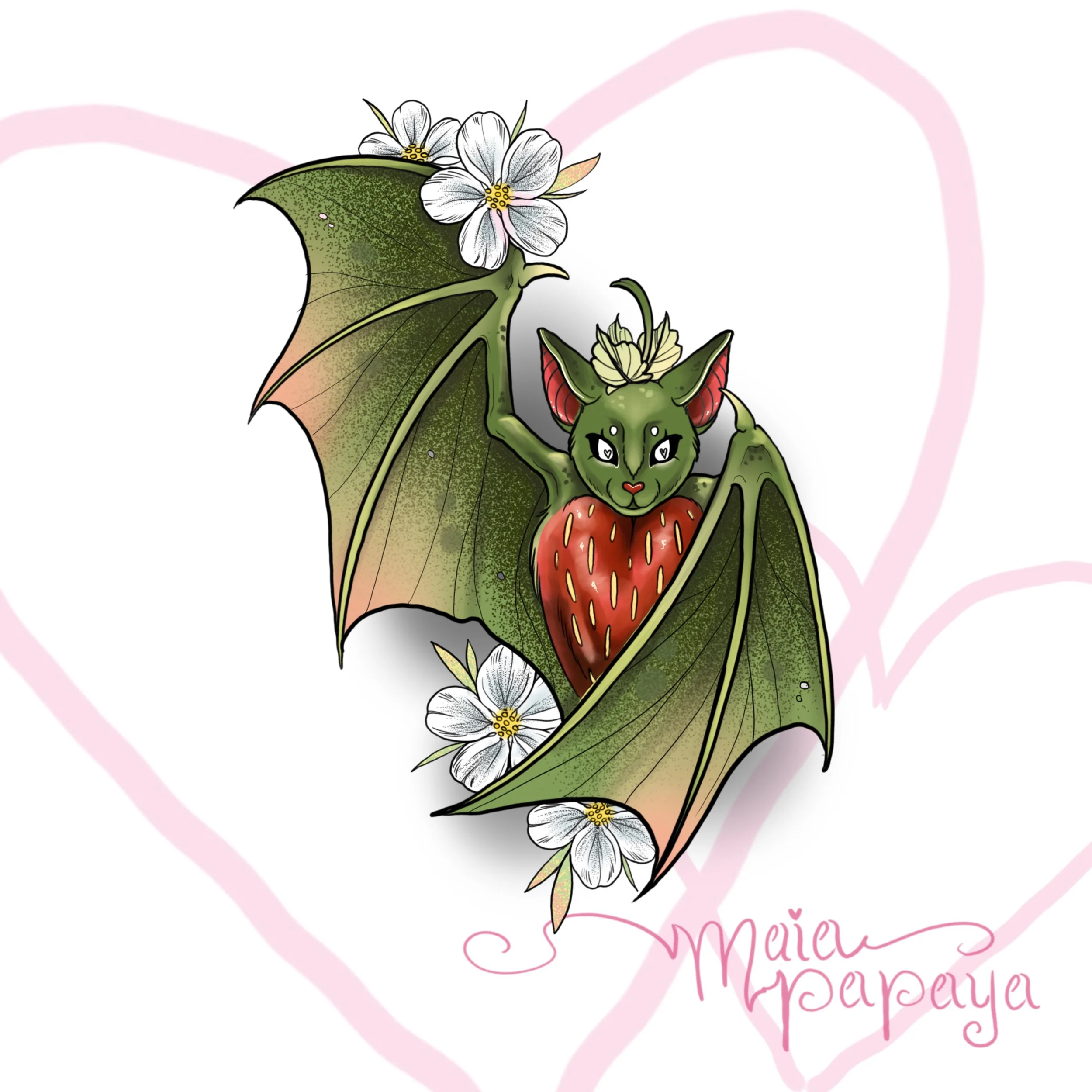 Strawberry Bat