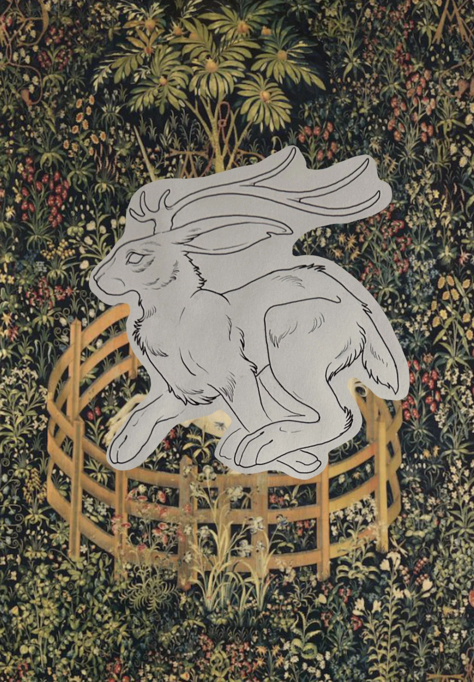 Jackalope Running