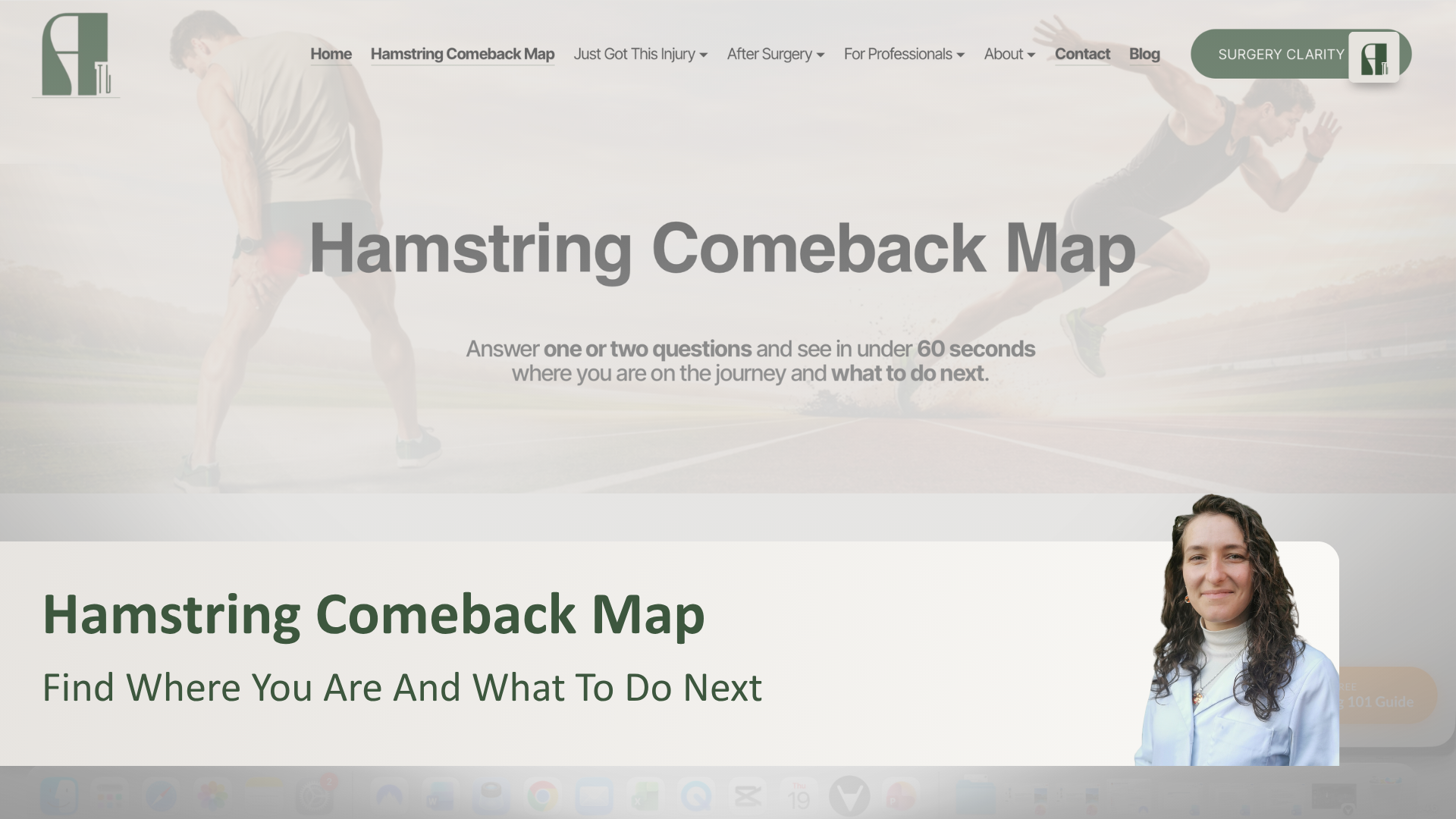 The Hamstring Comeback Map: How To See Where You Are And What To Do Next - For athletes with proximal hamstring ruptures/avulsions who feel lost in rehab