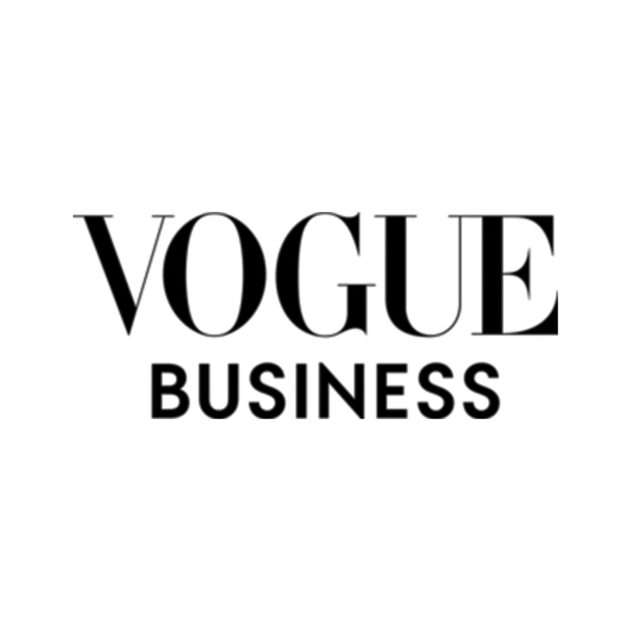 Vogue Business logo in black text on a white background.
