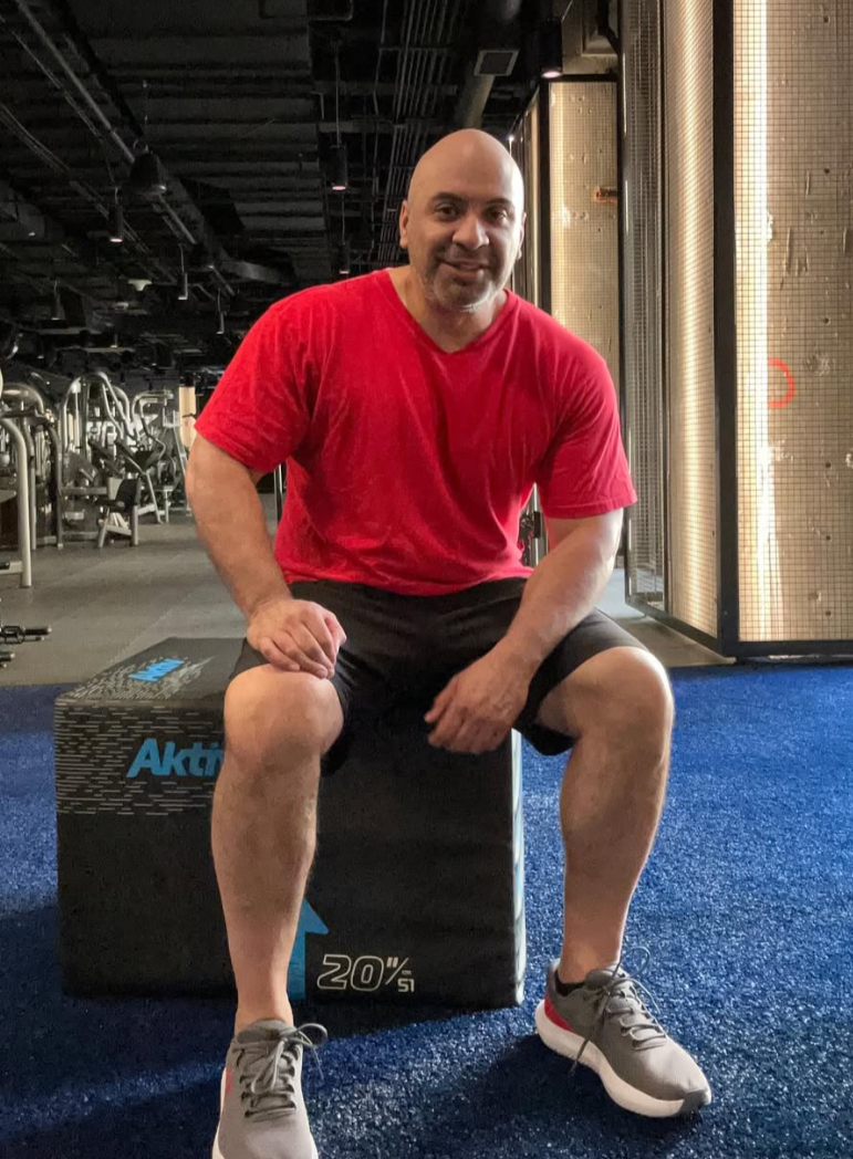 Frank Nunez of Unicus Fitness inside The Lift HQ located inside the Chicago Loop Area.