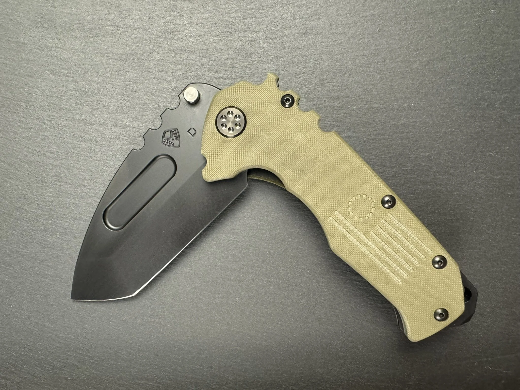 Scout M/P Green G10 Handles