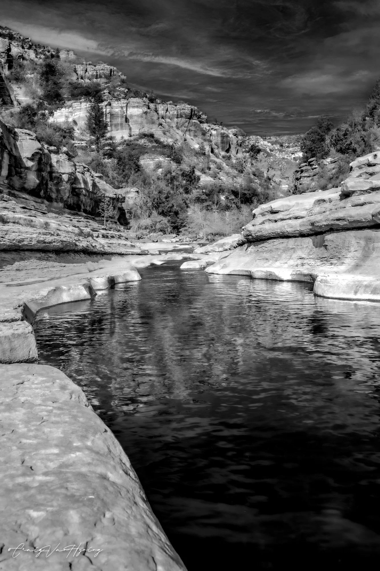 Orange Canyon BW