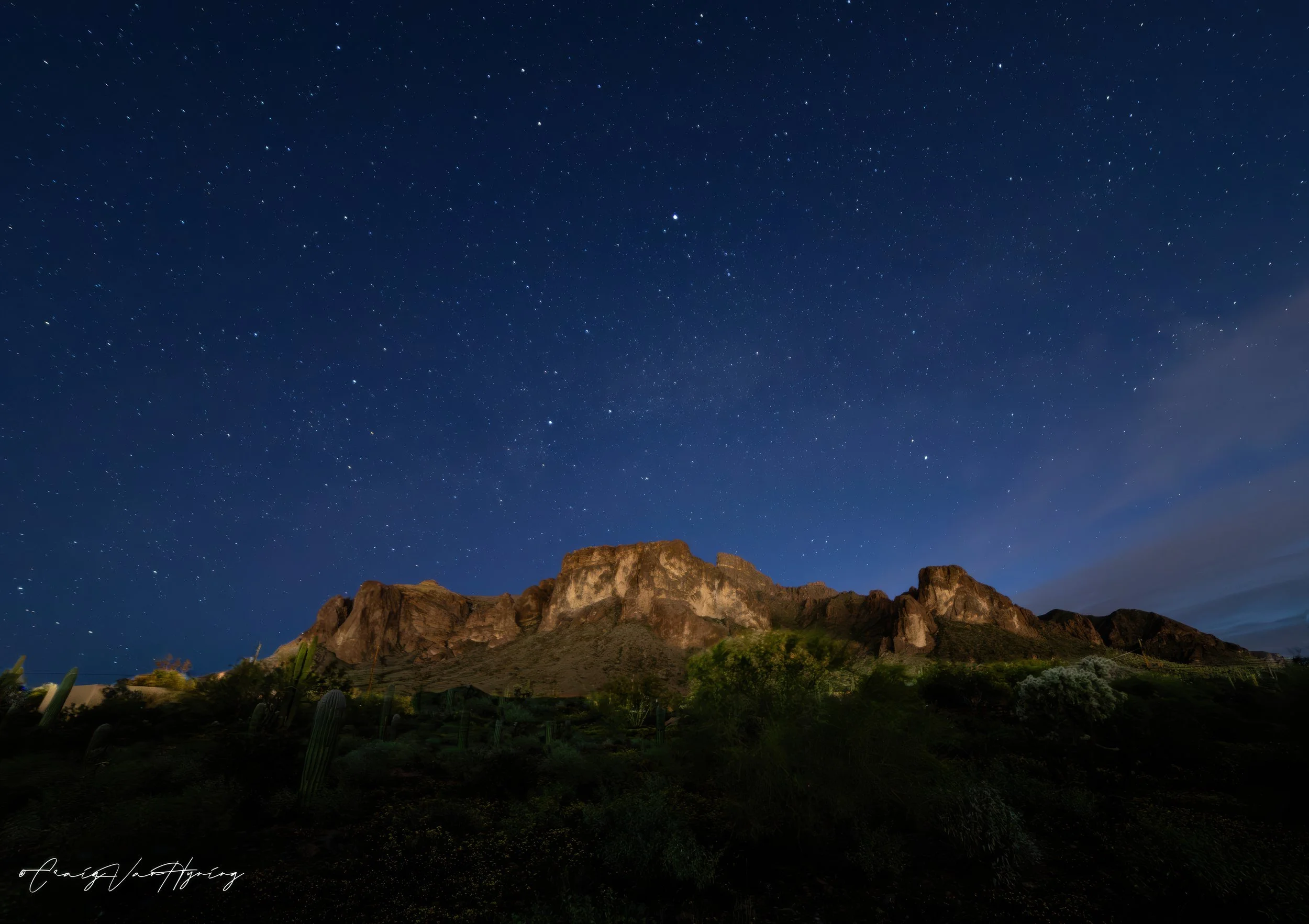 Superstition Mountains the End