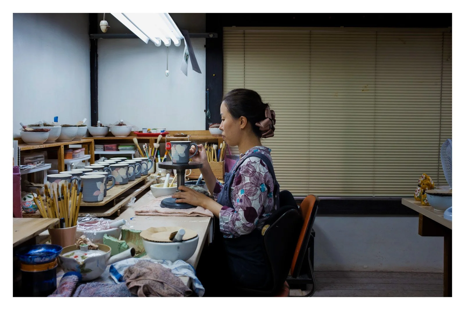 Shokunin-Kyoto craftman - photo series