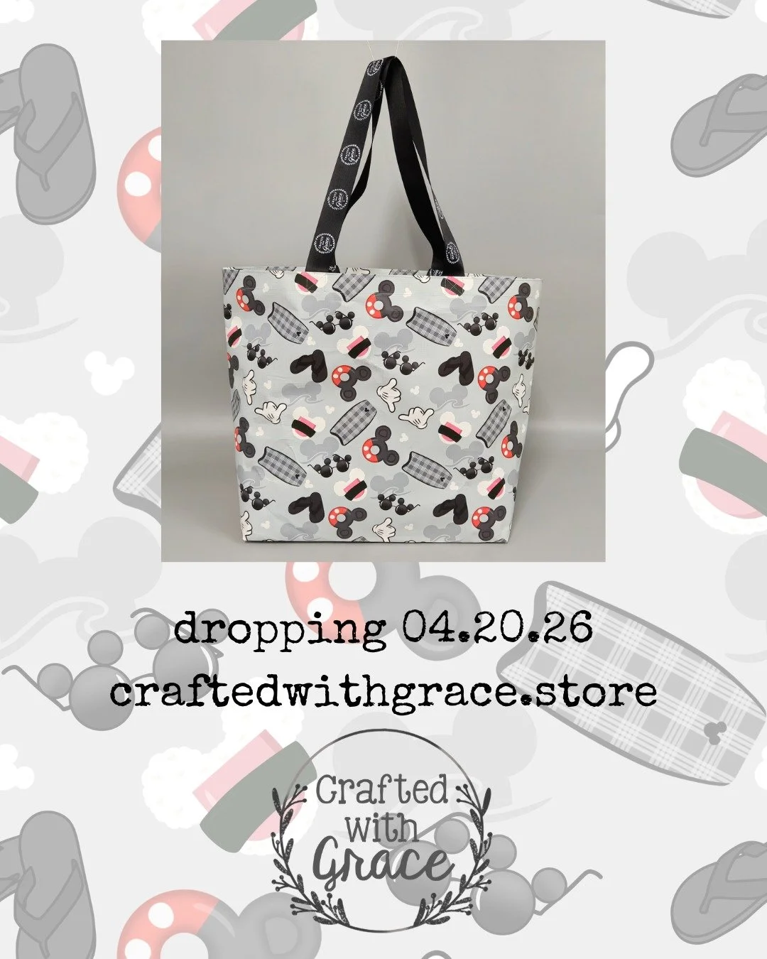 Something cute is on the way 🖤✨

Our newest tote is dropping 04.20.26 and we are OBSESSED 😍

Featuring the sweetest neutral character-inspired print, this bag is perfect for everyday errands, park or beach days, or tossing in all your essentials on