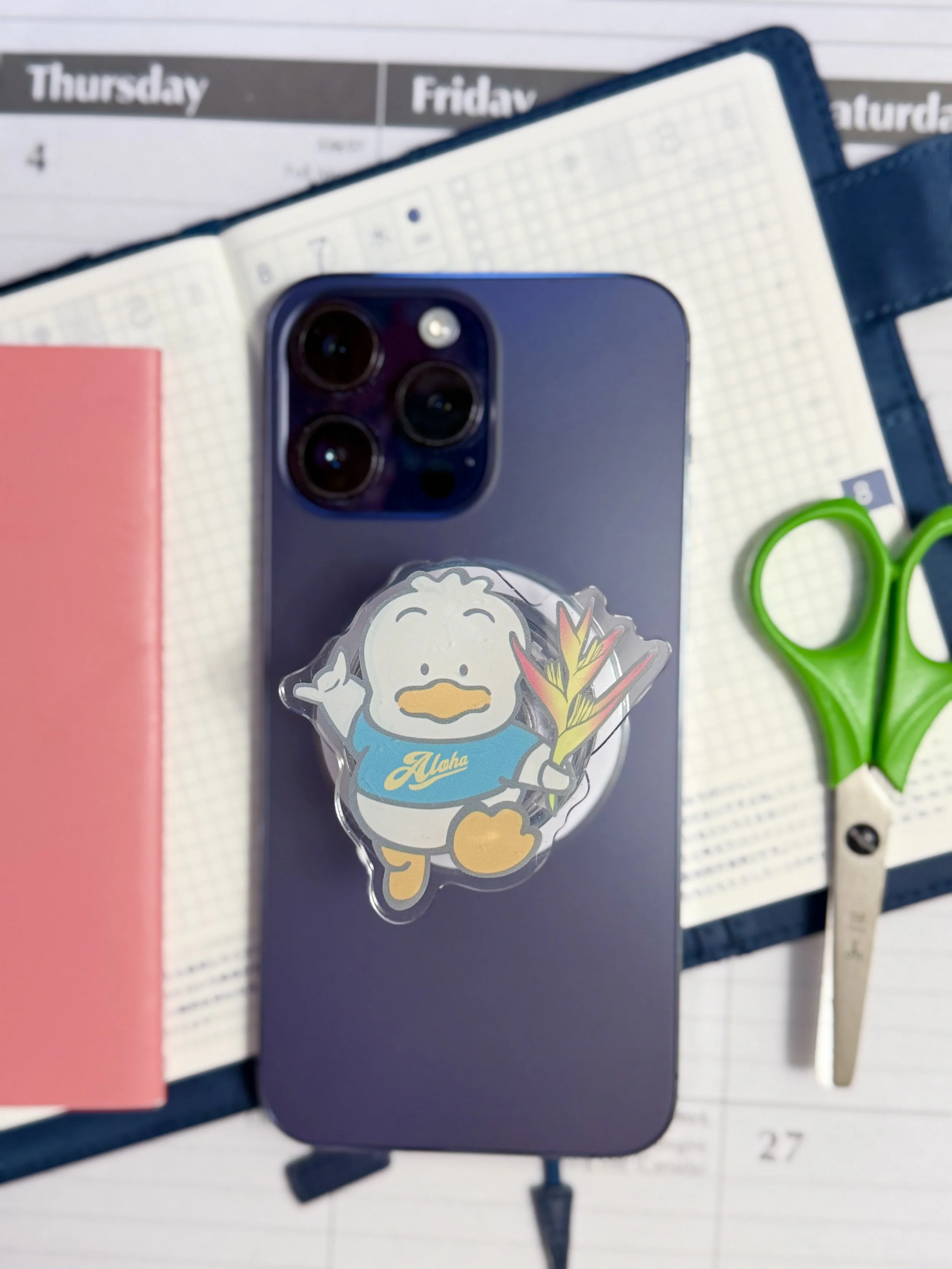 Shaka Pekkle x Heliconia Phone Grip