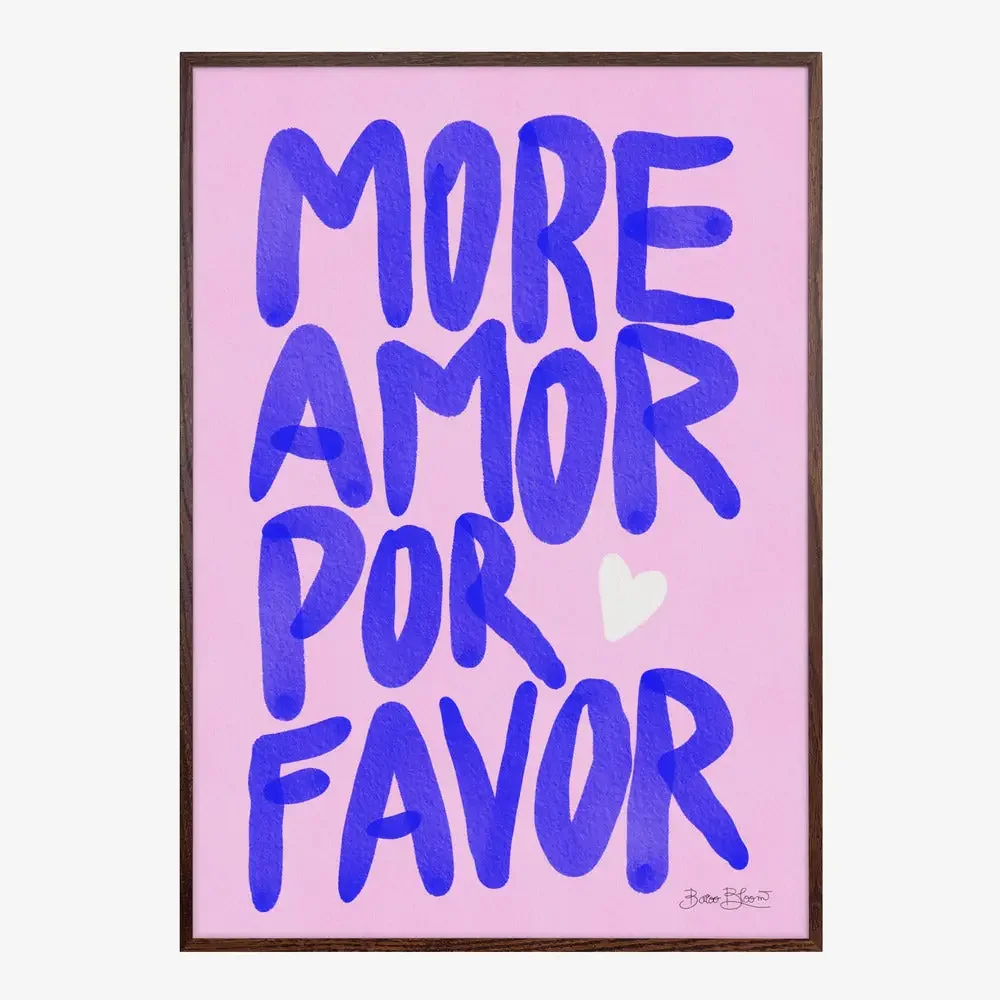 Meer liefde print