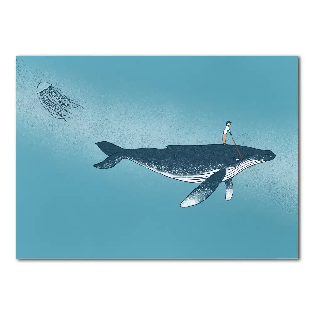 Kaart walvis