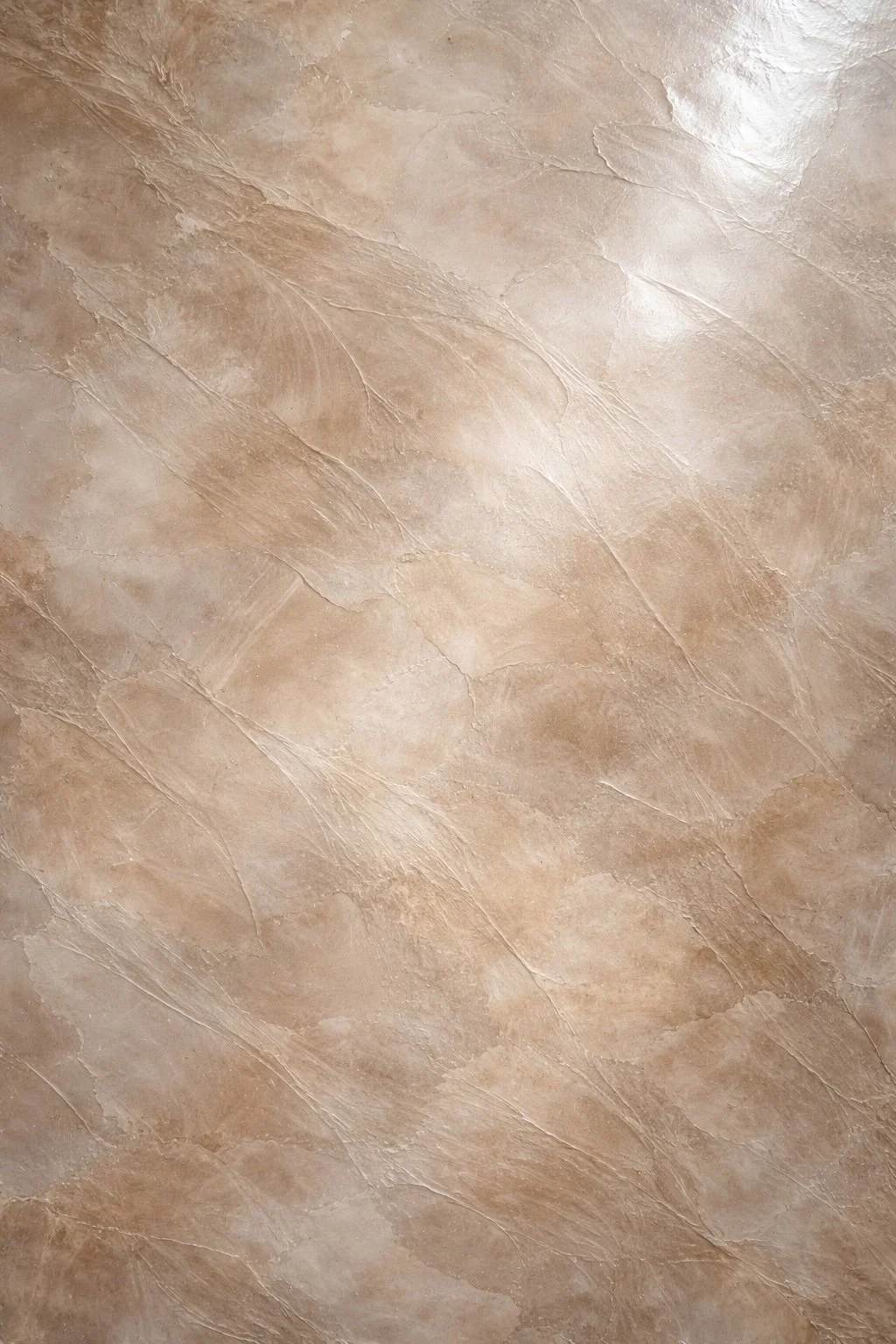 Authentic Venetian plaster finish showcasing marble-like surface with luminous depth - Melbourne application