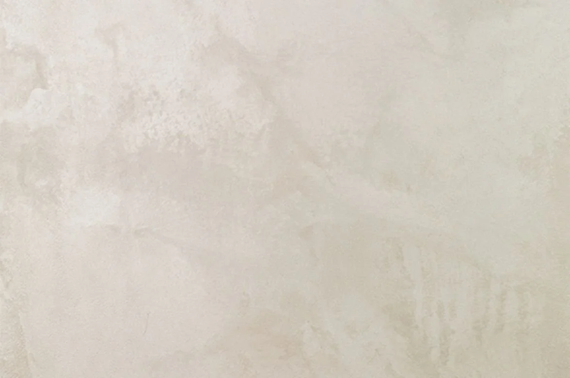 MIRAGE INTENSE pearlescent wall finish sample, brushed linen-look effect in Champagne — Elf Decor · MIRAGE INTENSE pearl finish sample, cloud stucco effect in Silver Grey — Elf Decor
