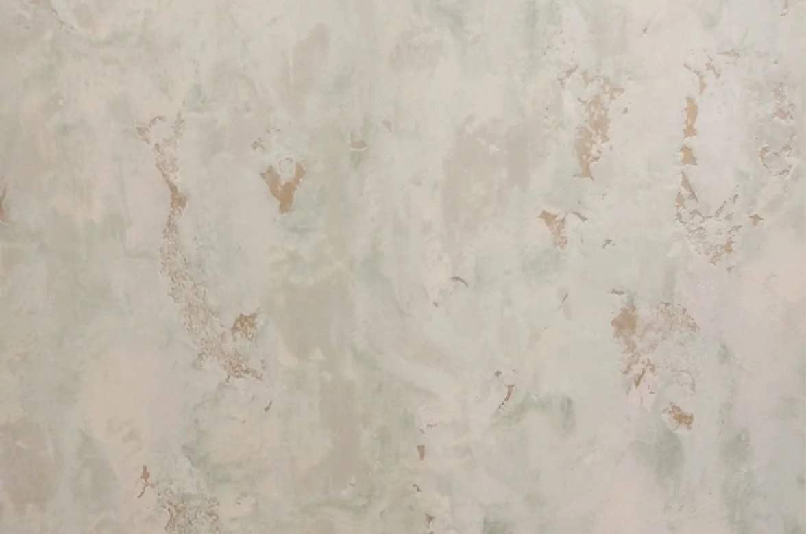 TOSCANA matte lime finish sample, limewash cloud effect in Sand — Elf Decor · TOSCANA natural lime plaster sample, aged plaster texture in Warm Grey — Elf Decor