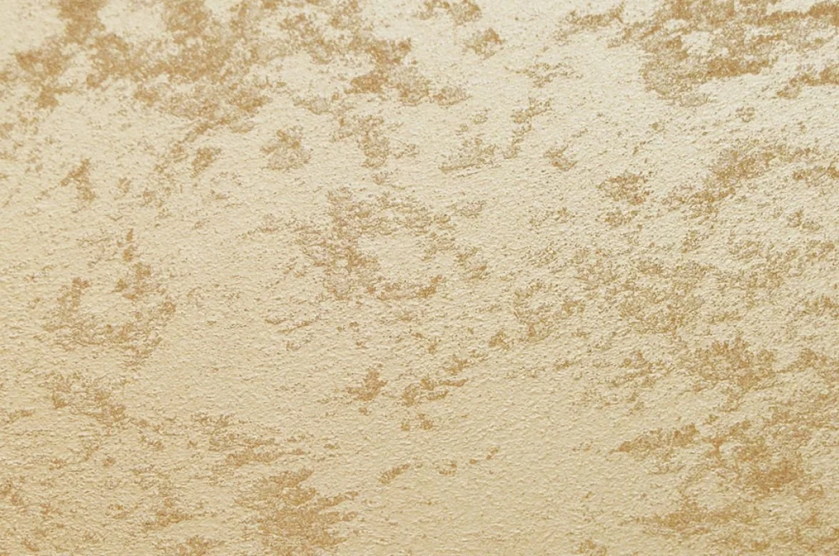 SAHARA mother-of-pearl wall finish sample with quartz texture, Gold base — Elf Decor · SAHARA pearl finish sample, Silver base, soft shimmer — Elf Decor