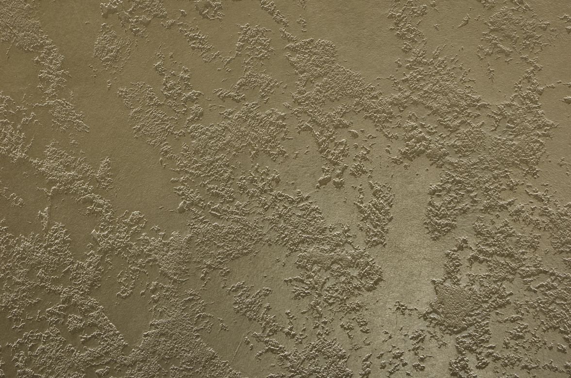 GROTTO textured lime coating sample, aged stone effect in Warm Grey — Elf Decor · GROTTO lime plaster sample, sculptural relief texture in Natural White — Elf Decor