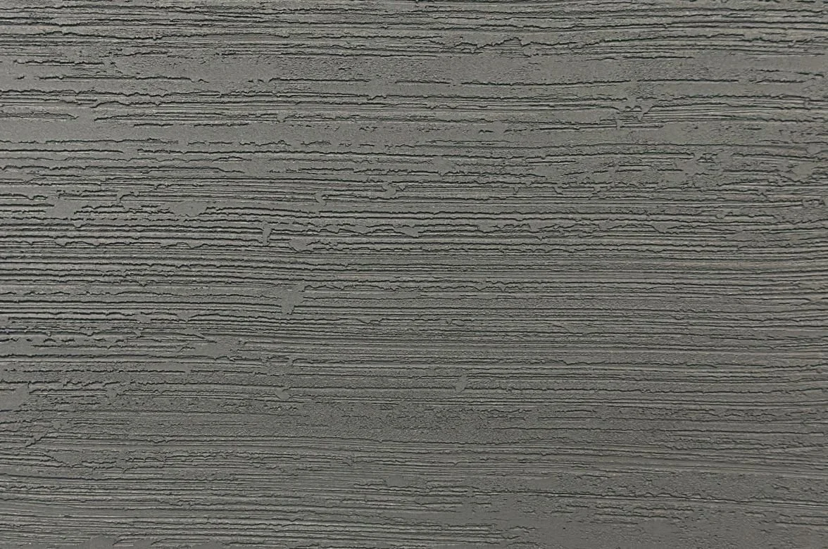 CASTELLO FINE fine-grain travertine coating sample, smooth honed texture in Light Beige — Elf Decor · CASTELLO FINE travertine finish sample, soft banded effect in Natural White — Elf Decor