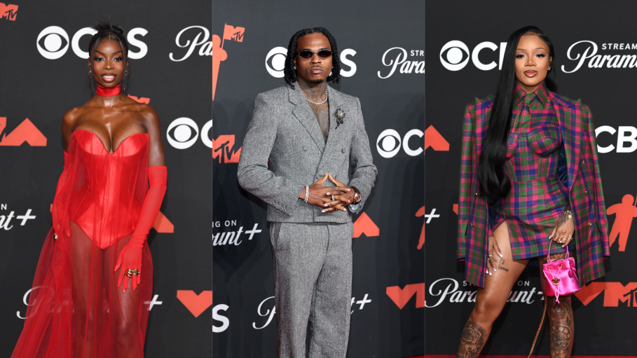 From Ciara To Gunna, See Who Hit The VMAs 2025 Red&nbsp;Carpet