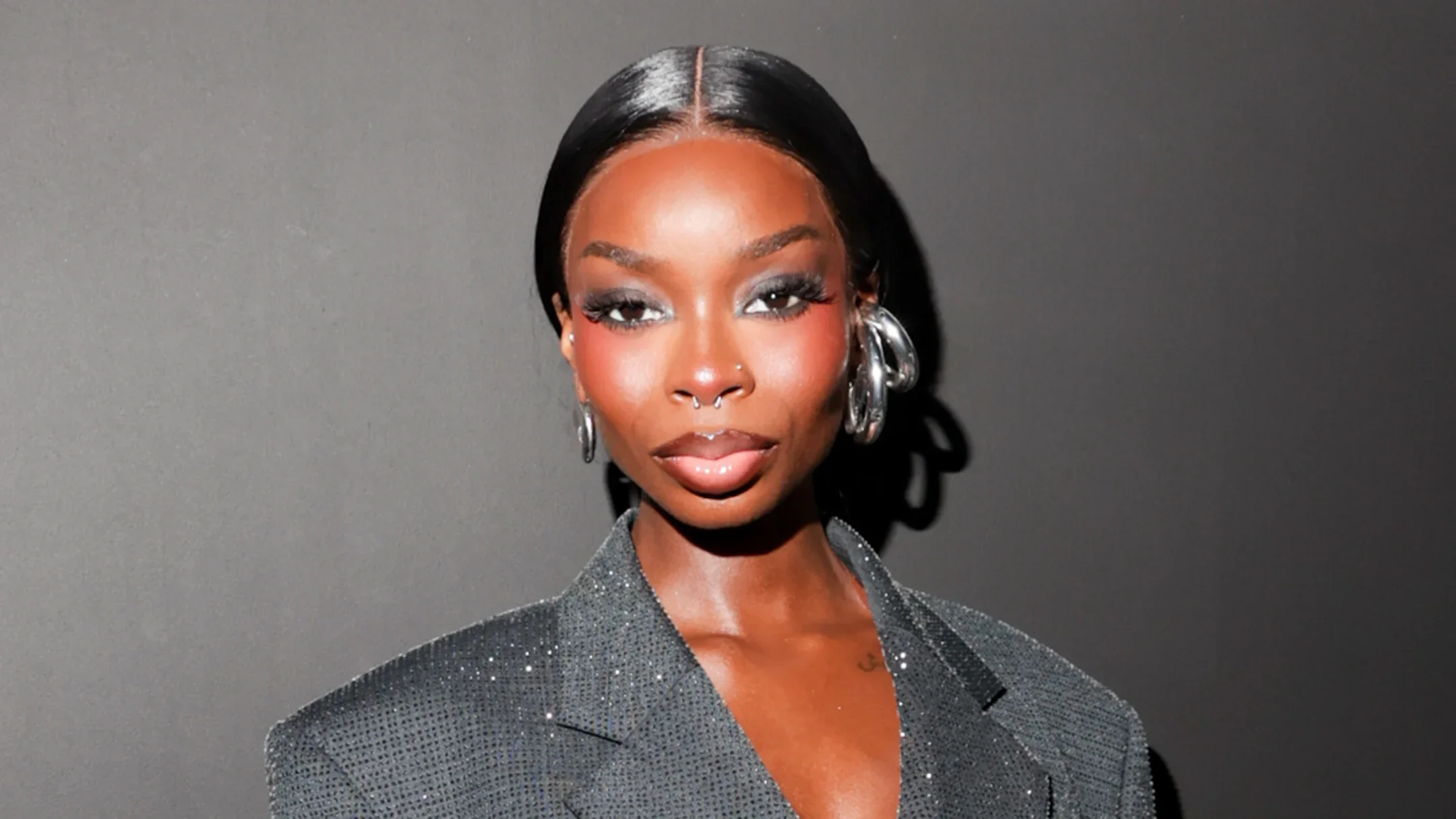 Olandria Carthen Glitters in Glorious Gold Gown While Looking Back on ‘Olavember’