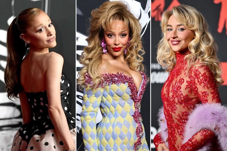 See All the Stars Arriving on the 2025 MTV VMAs Red Carpet in New York