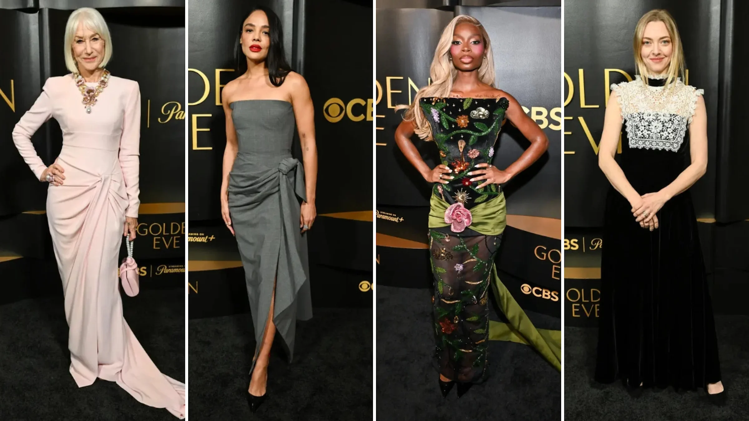 Golden Eve set the tone for awards season, and the red carpet did not disappoint