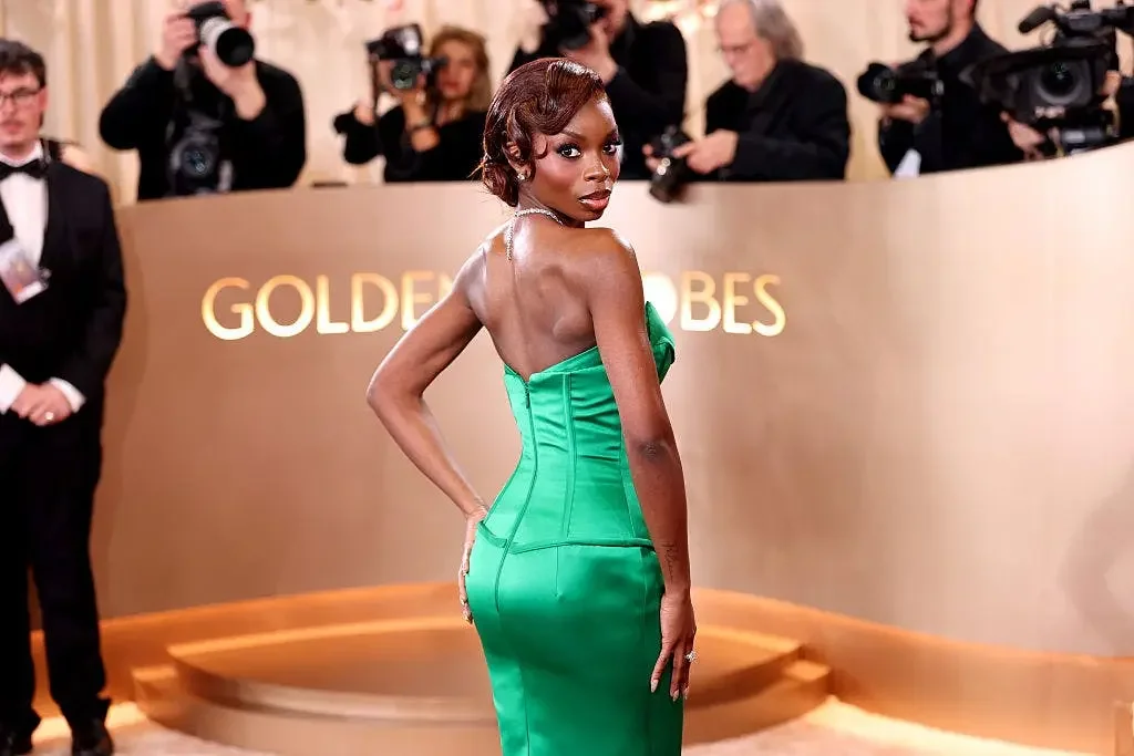 Olandria Carthen Radiates Classic Hollywood Glamour On The 2026 Golden Globes Red Carpet