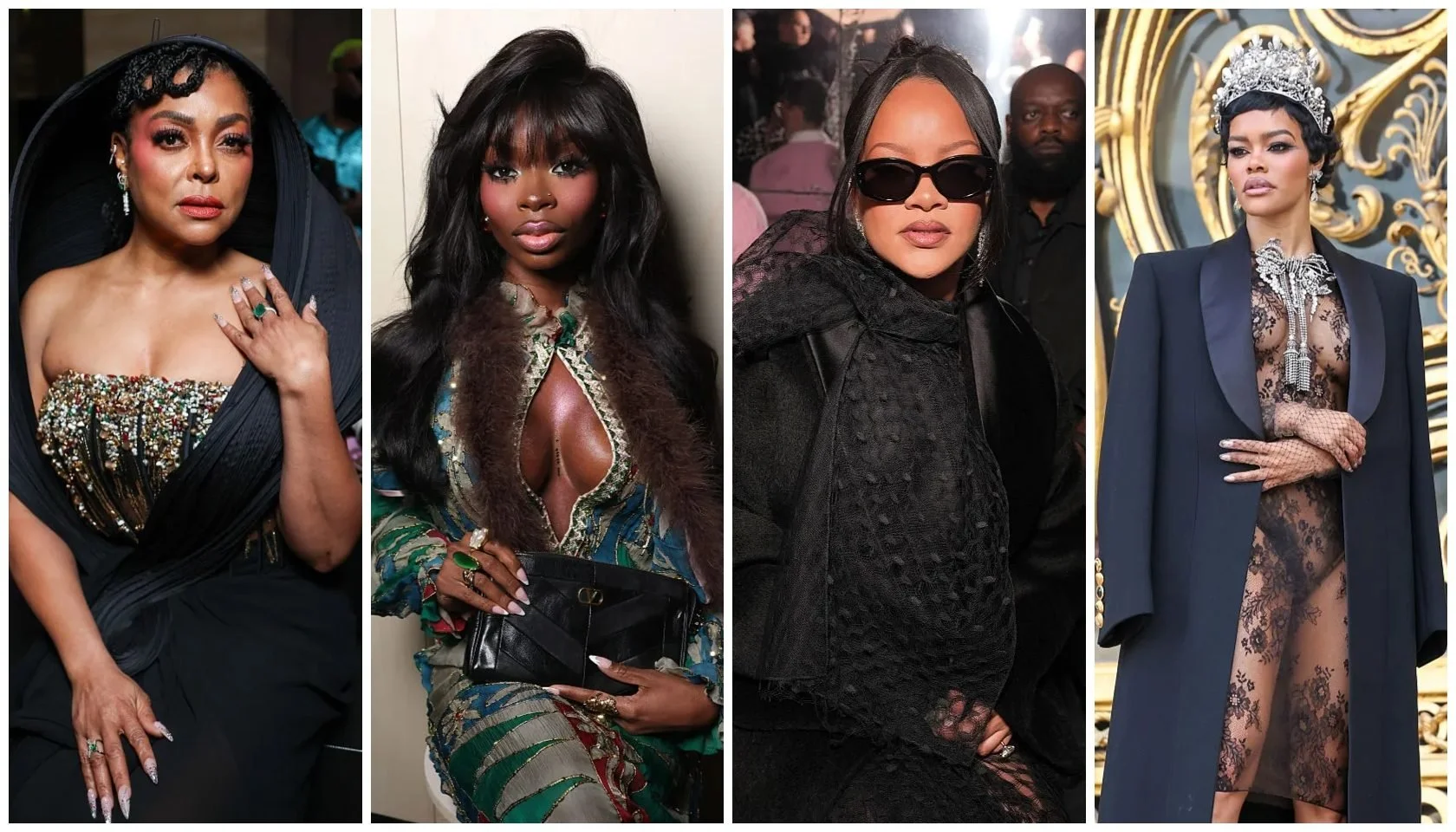 Black Celebrity Women Are Slaying At Haute Couture Week