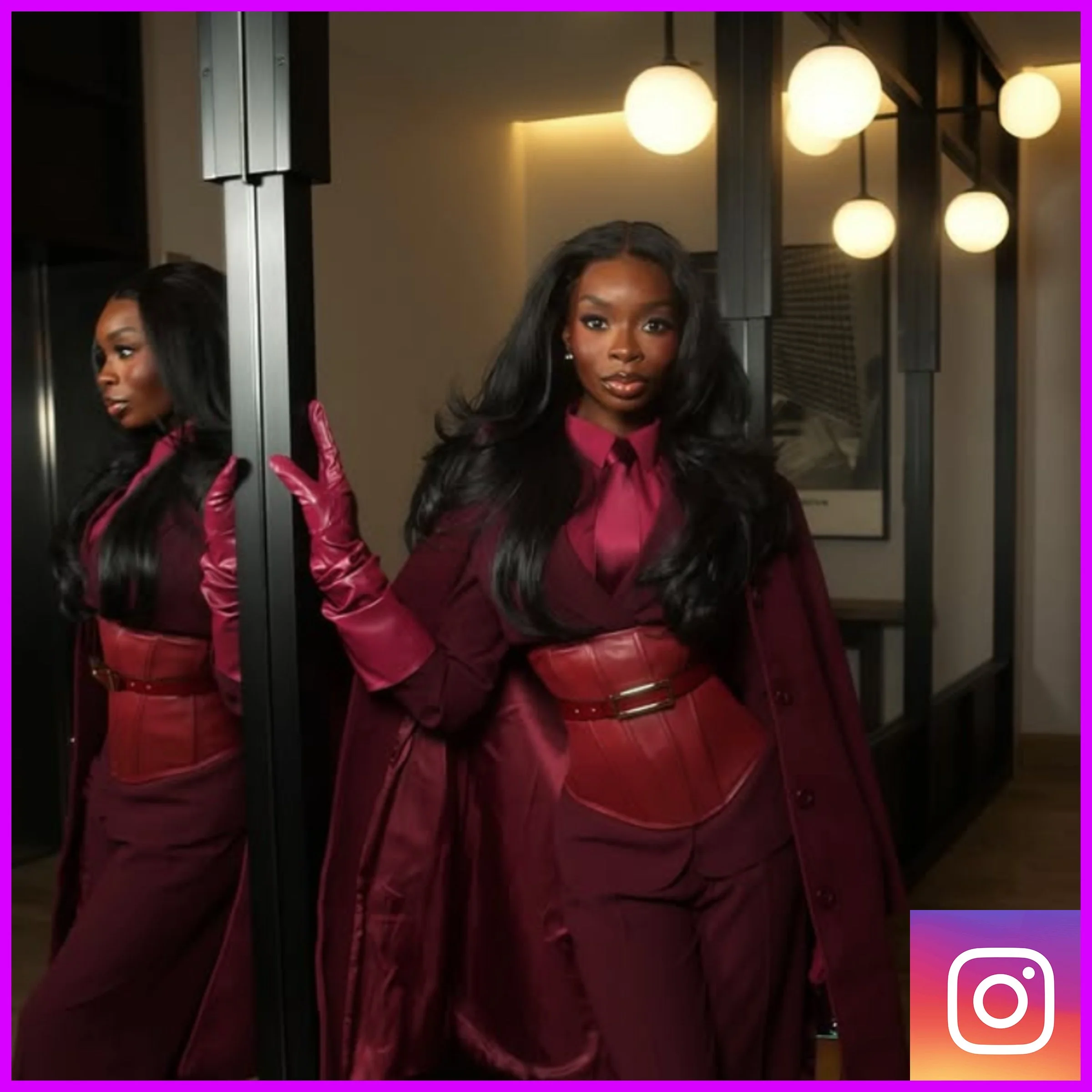 Instagram: Suited up at Harvard. Honored to be here❤️