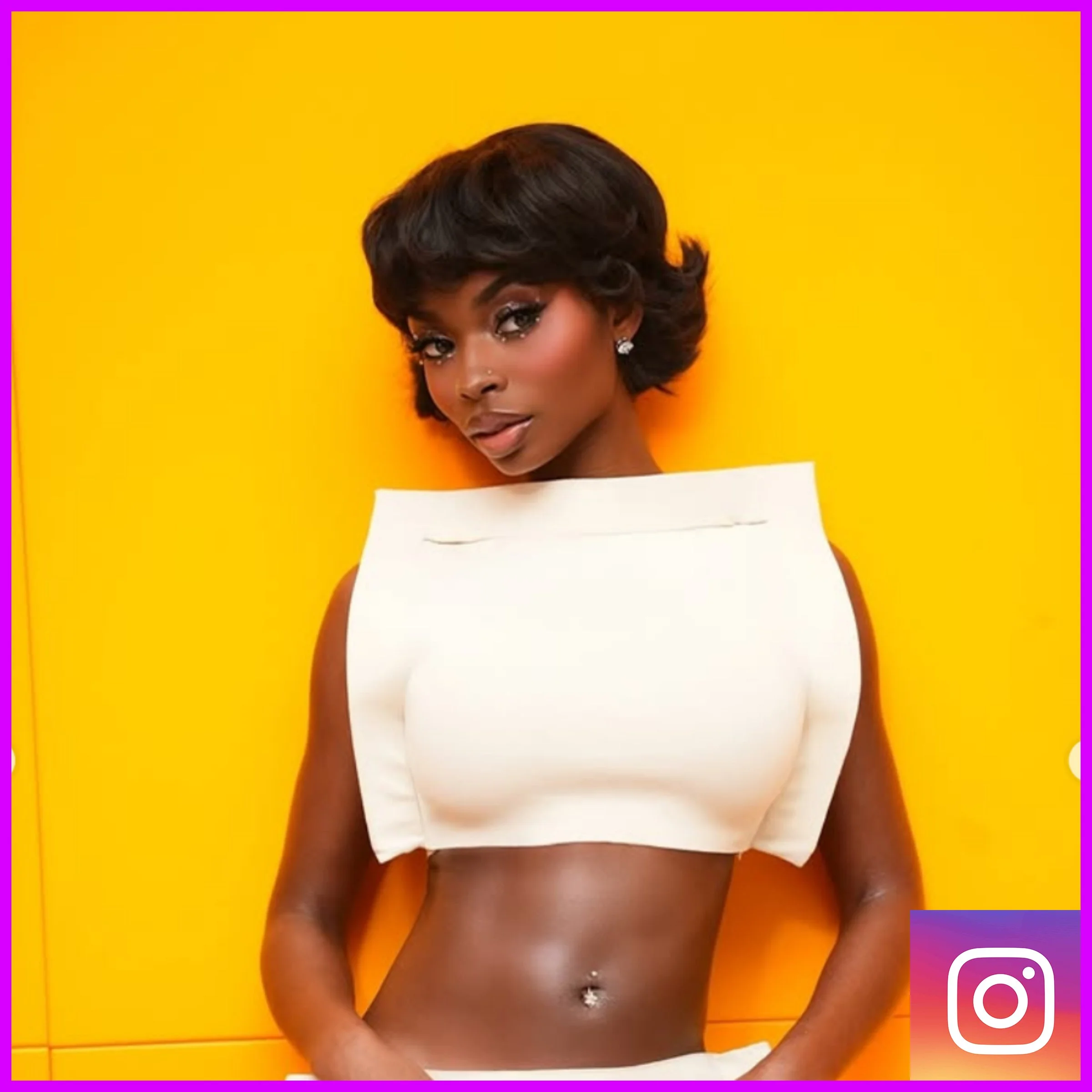 Instagram: Too composed to compete😉🍊