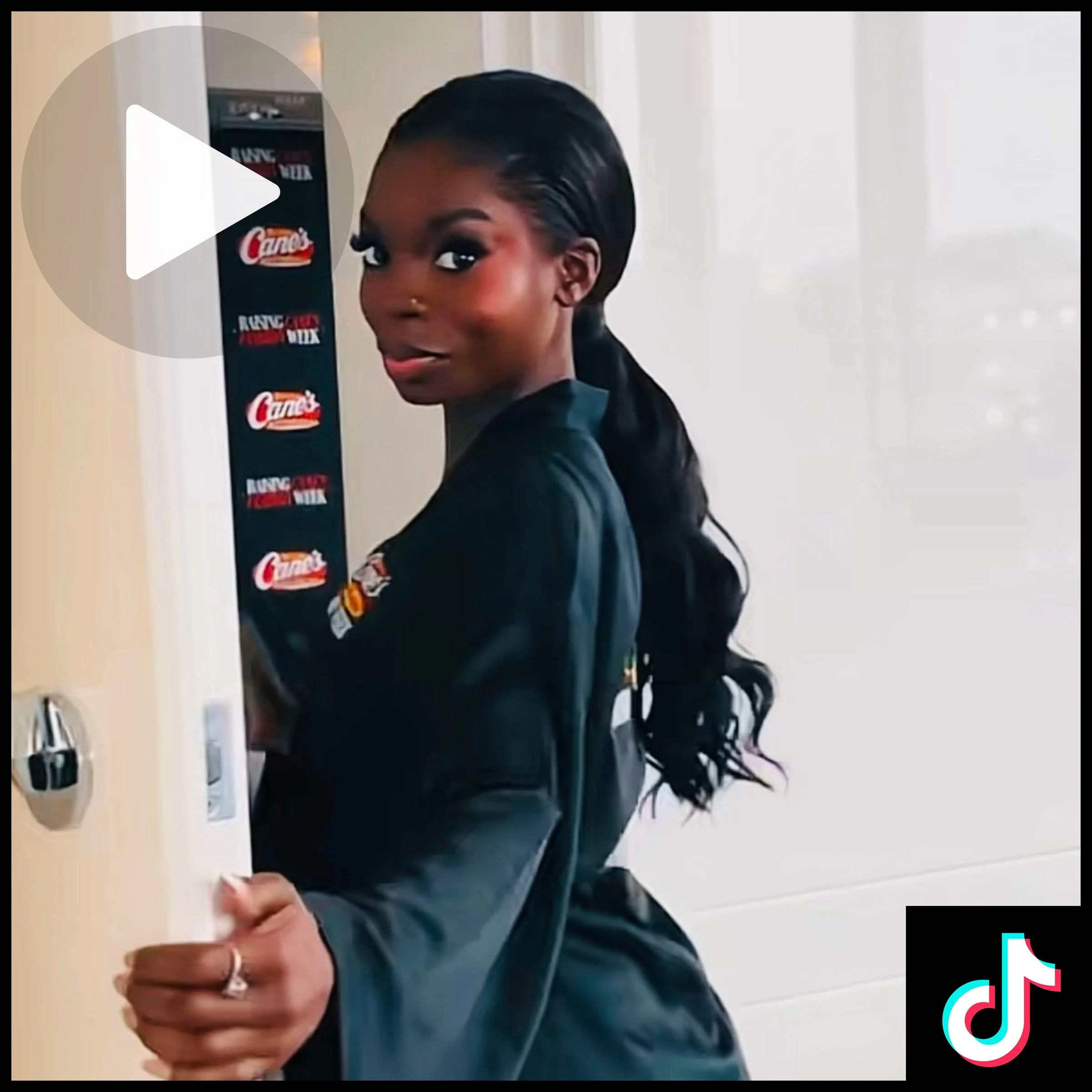 TikTok: A little recap of strutting the Cane's runway…