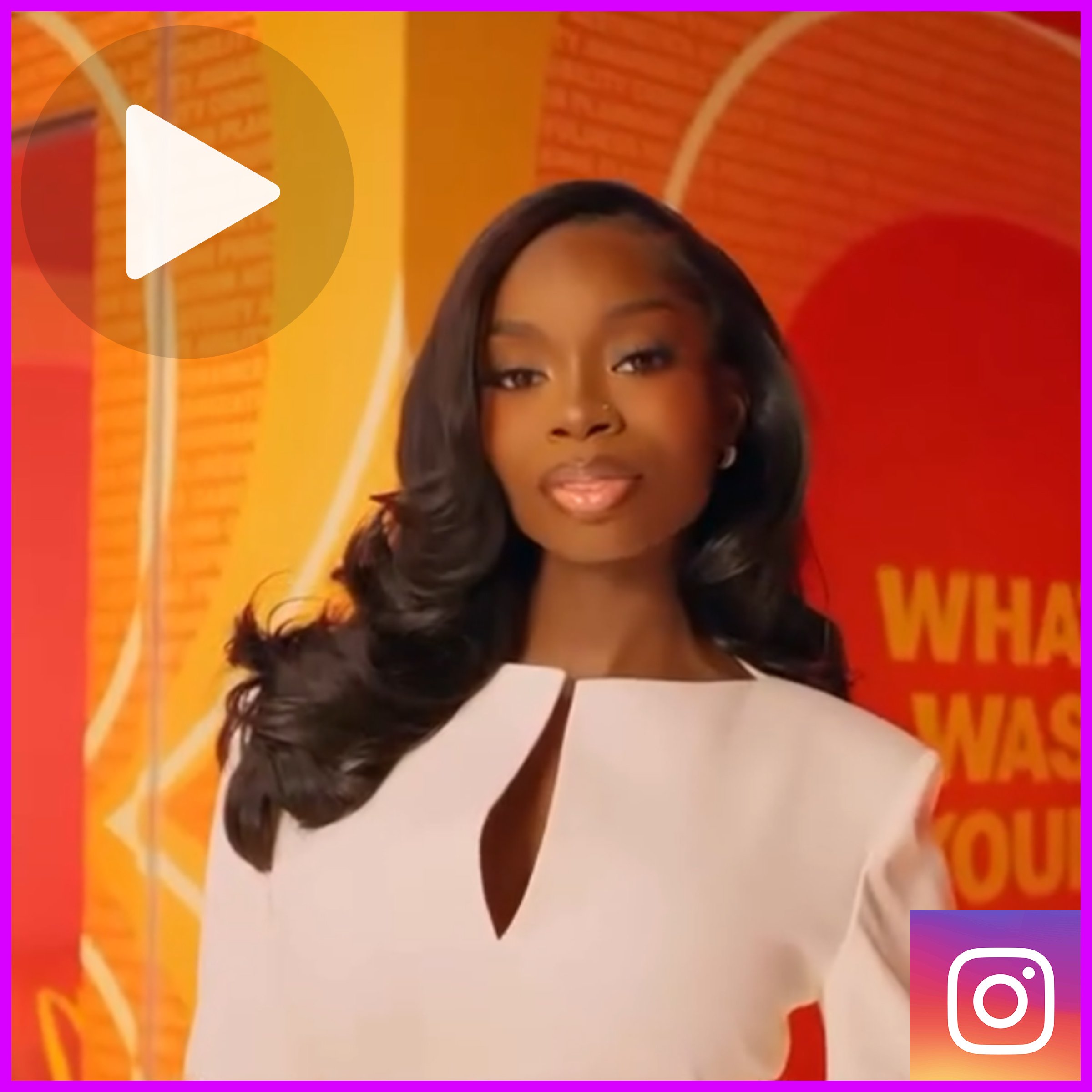 Instagram: So excited to be back in the confessional with @mcdonalds sharing the story of my first job 🍟