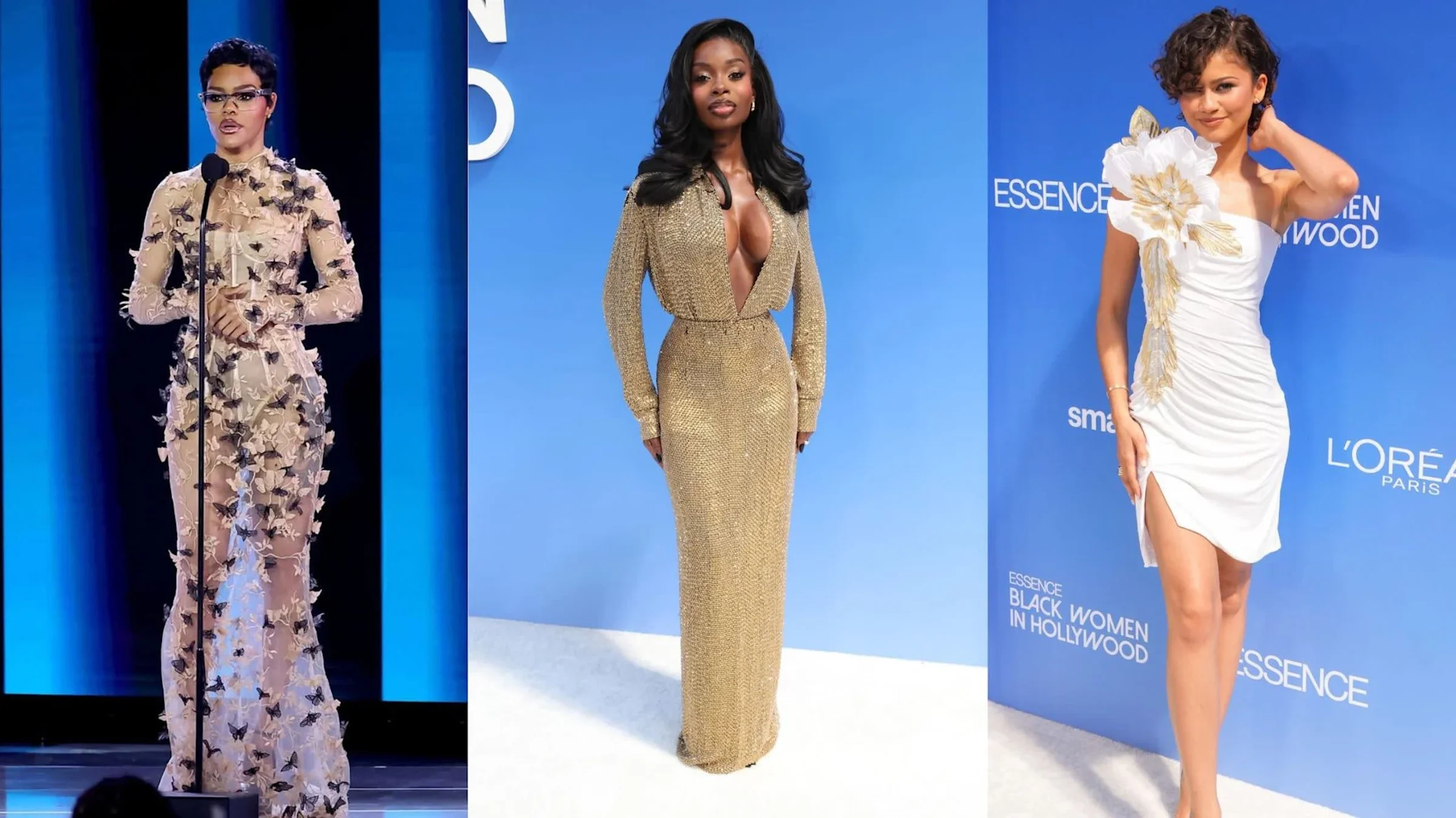 Zendaya, Olandria and Teyana Taylor dominated fashion at Black Women in Hollywood, here's how