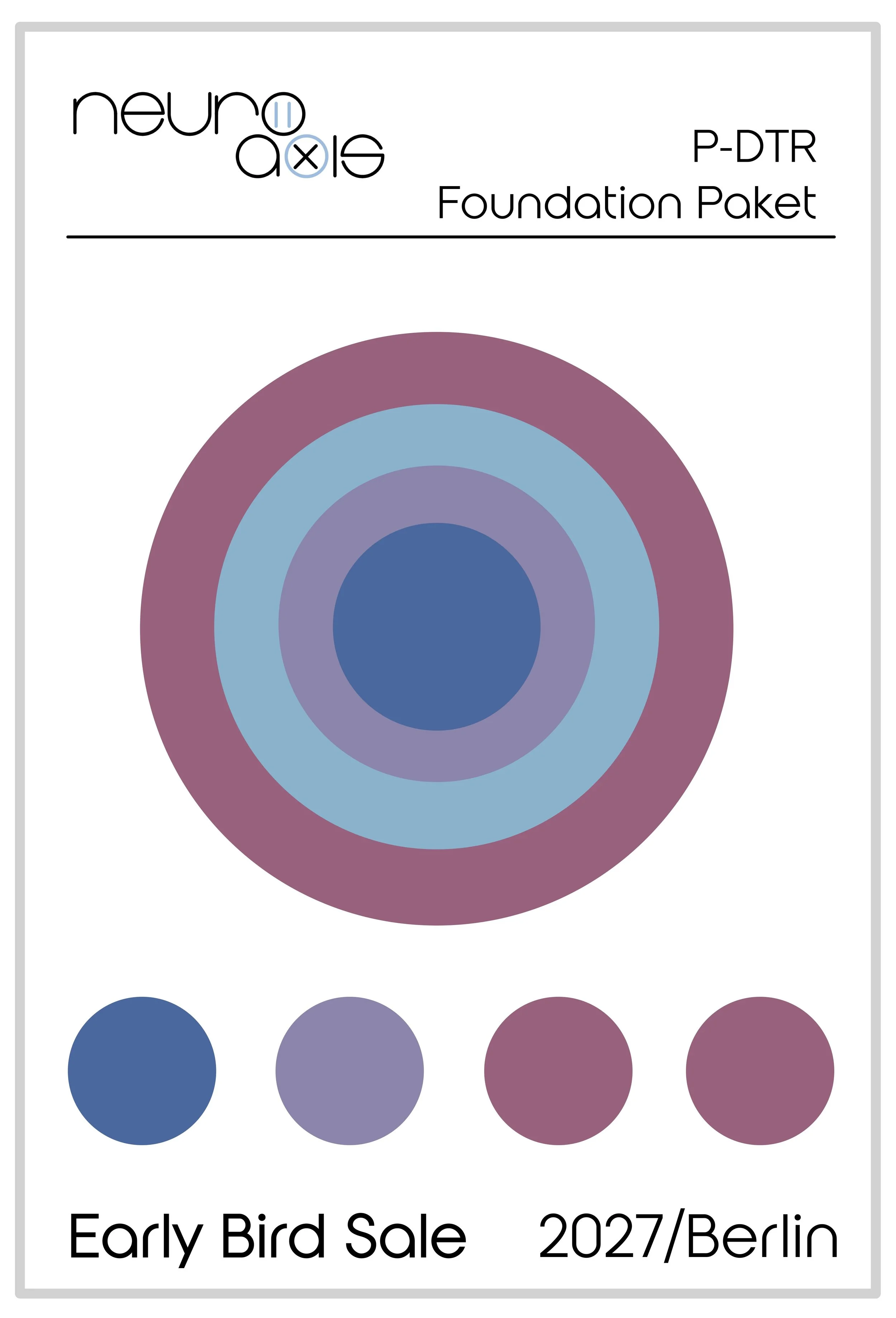 Early Bird: Die komplette P-DTR Foundation 2027 im Bundle sichern!
