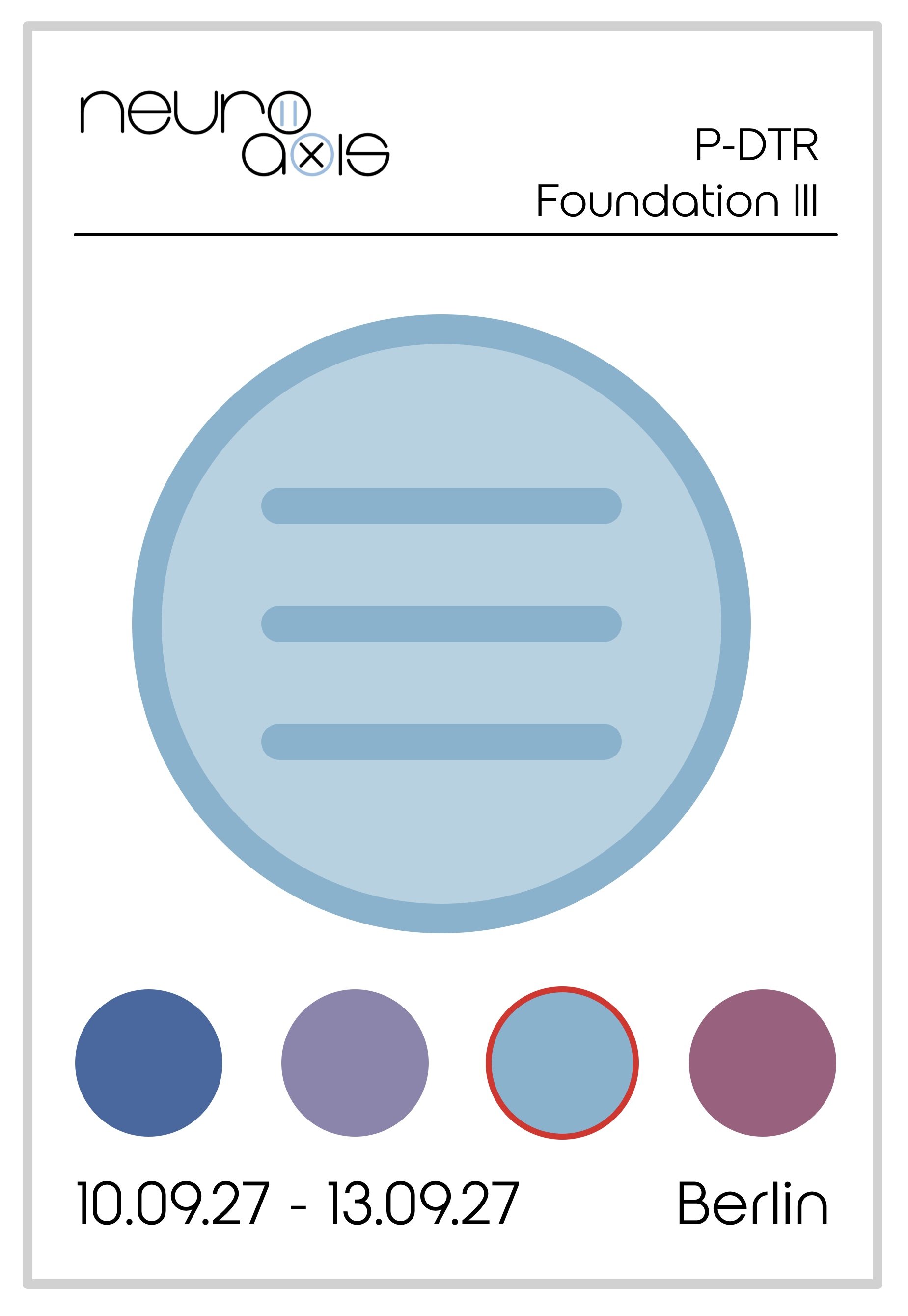 P-DTR® Foundation III