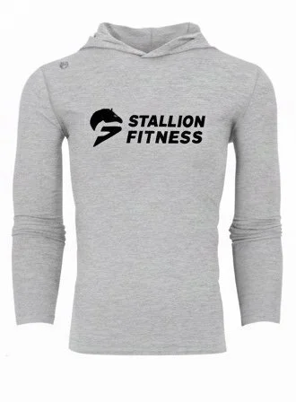 Greyson Guide Sport Lightweight Hoodie Gray