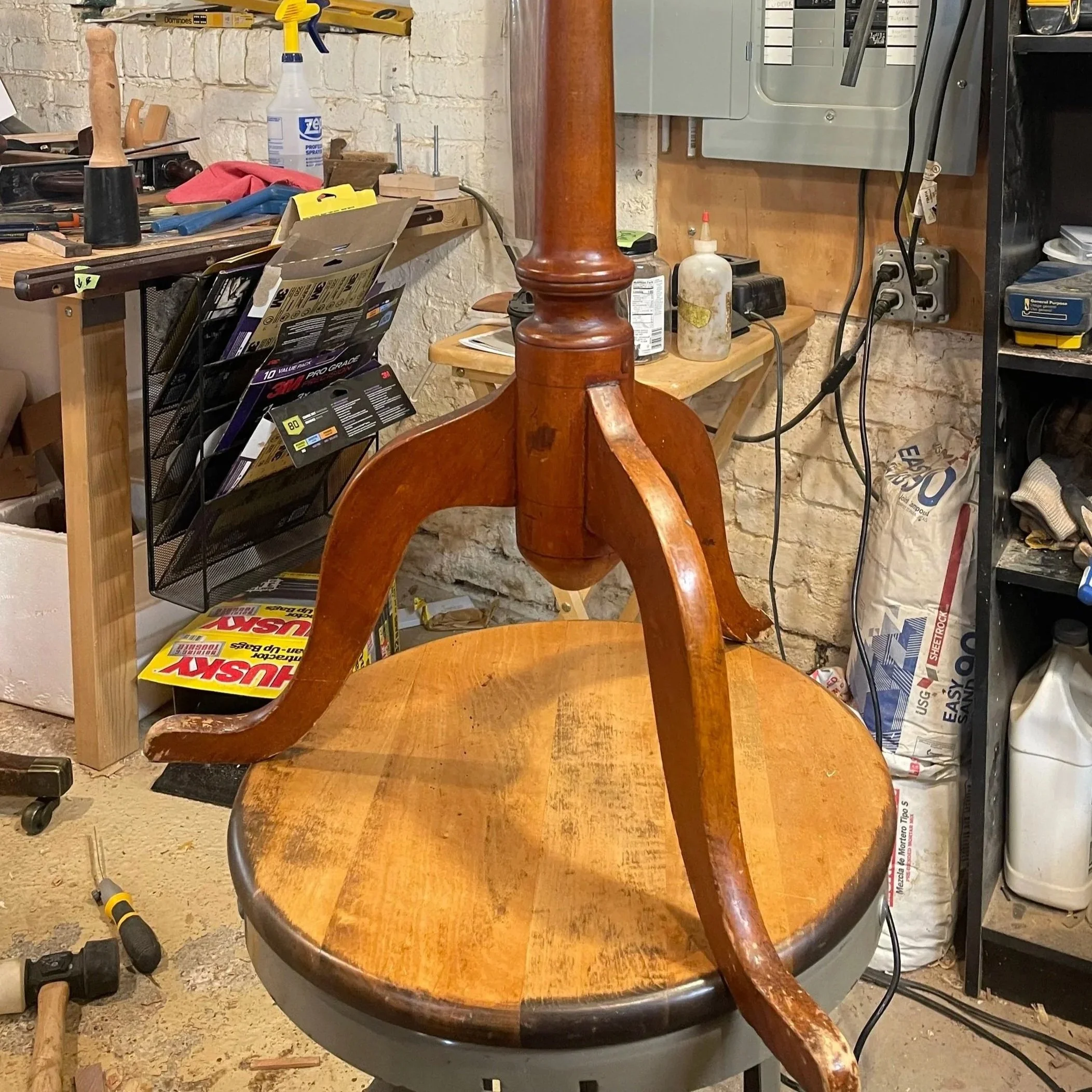 First day in the shop.