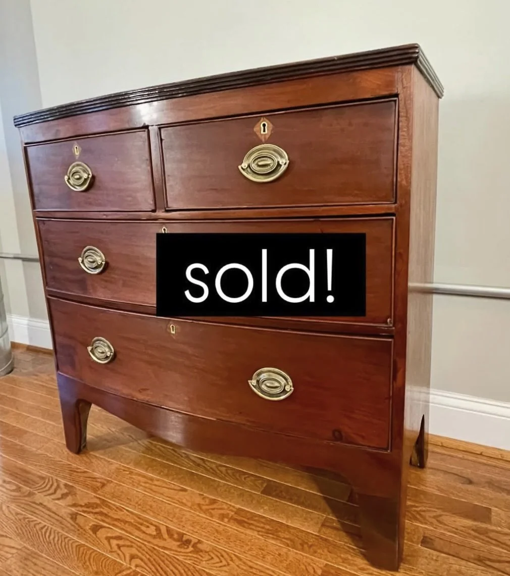 Federal Small Chest of Drawers in Mahogany