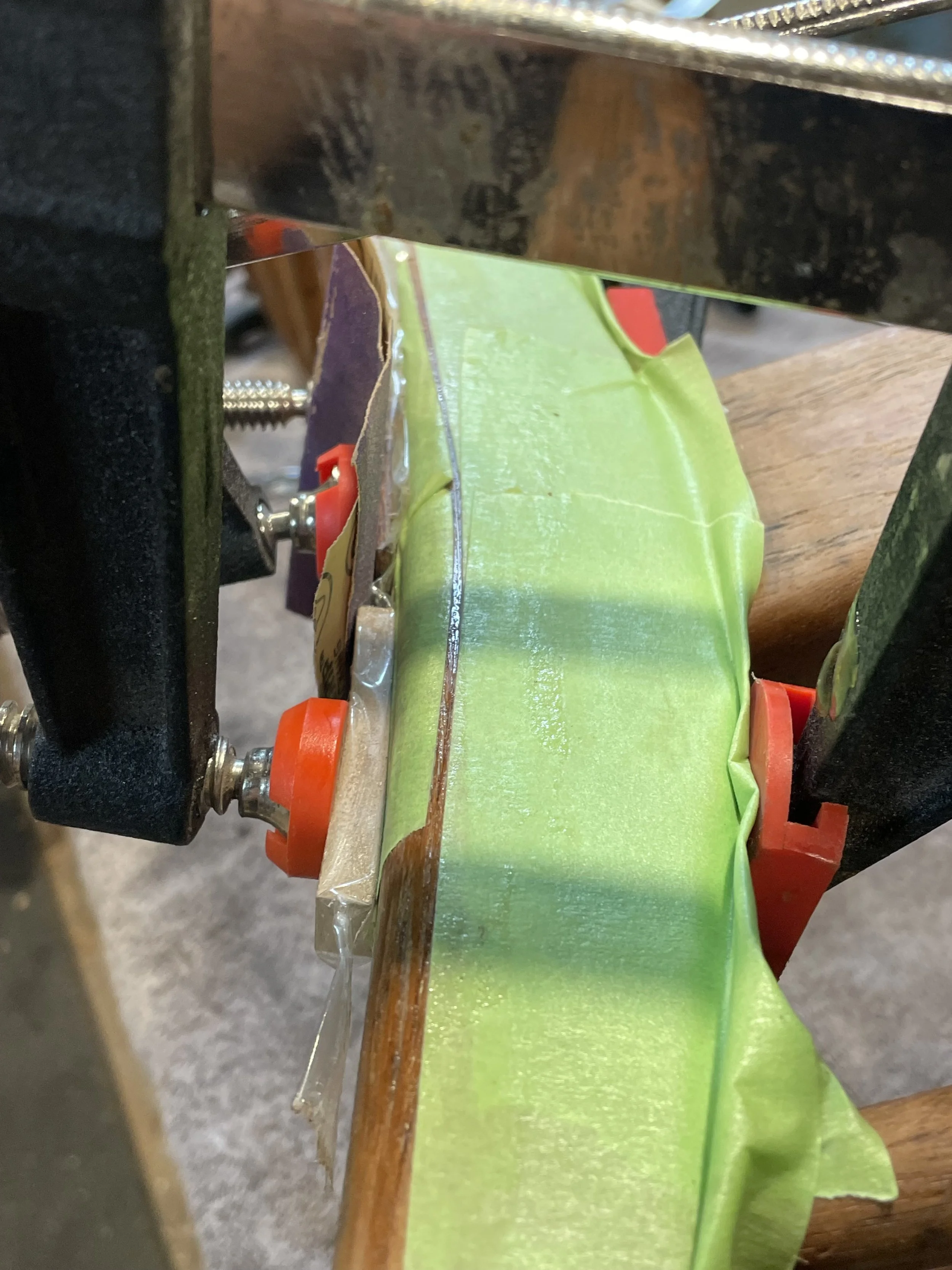 Glue and clamp it up.