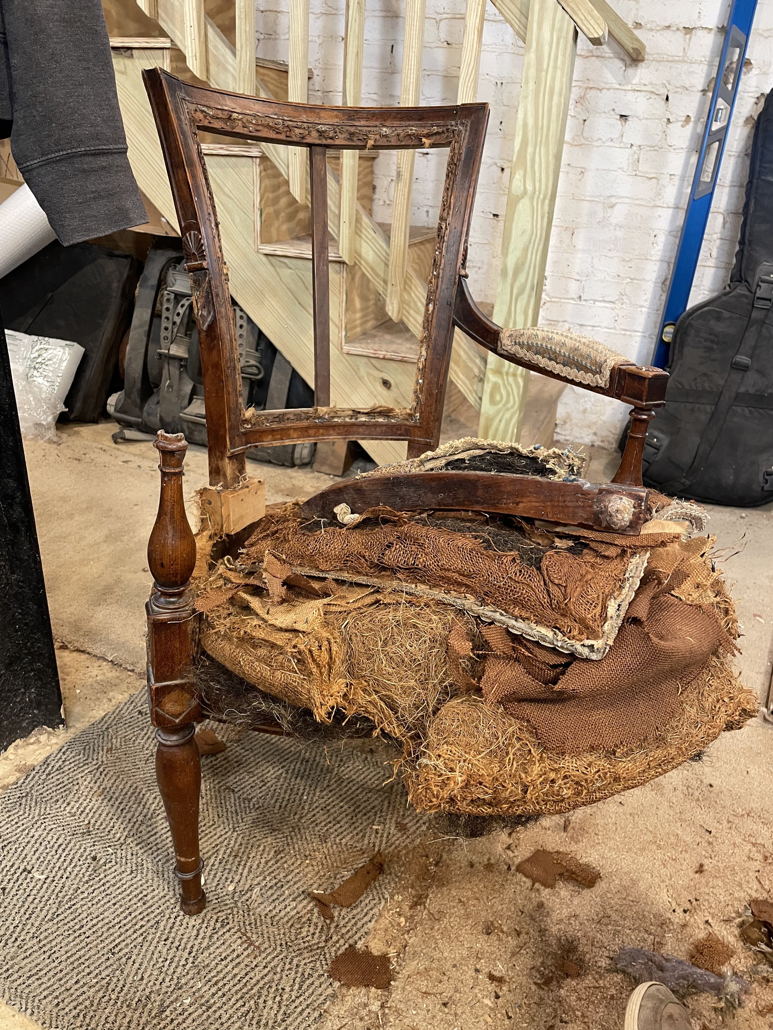 Late 18th/Early 19th century French chair