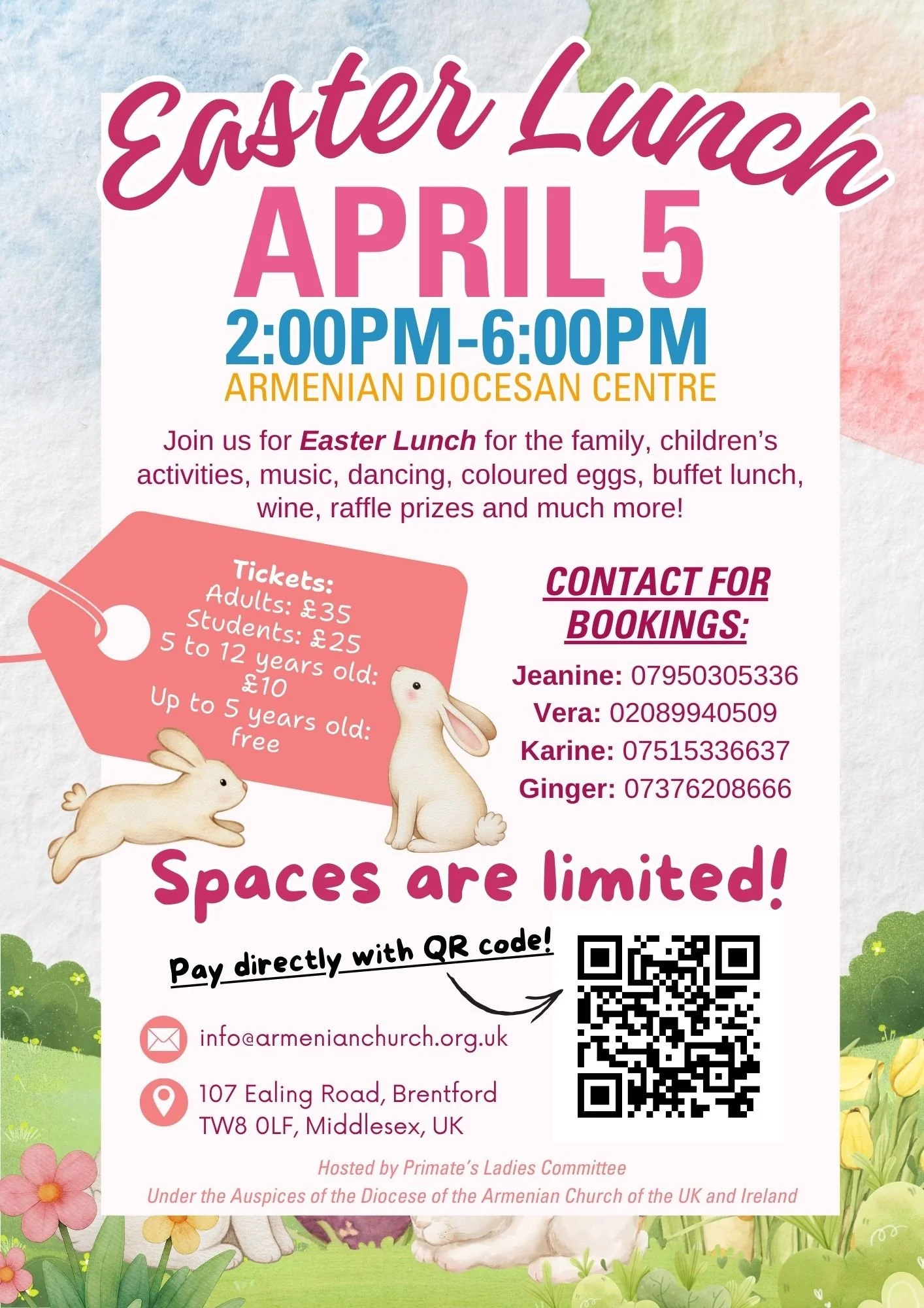 5 April — Easter Lunch