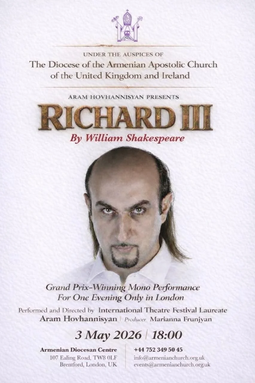 3 May – Richard III Solo Performance