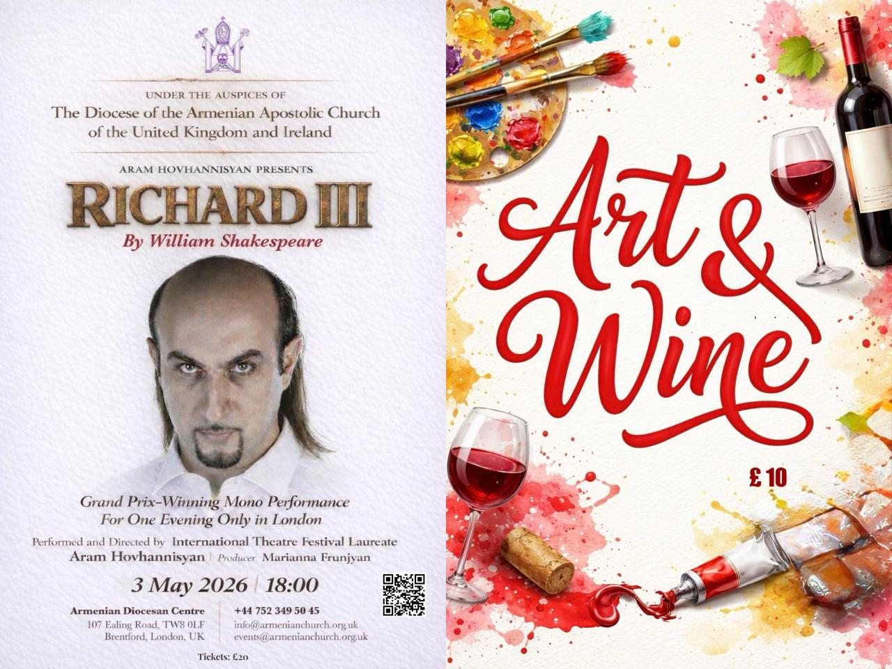 3 May – Richard III Solo Performance