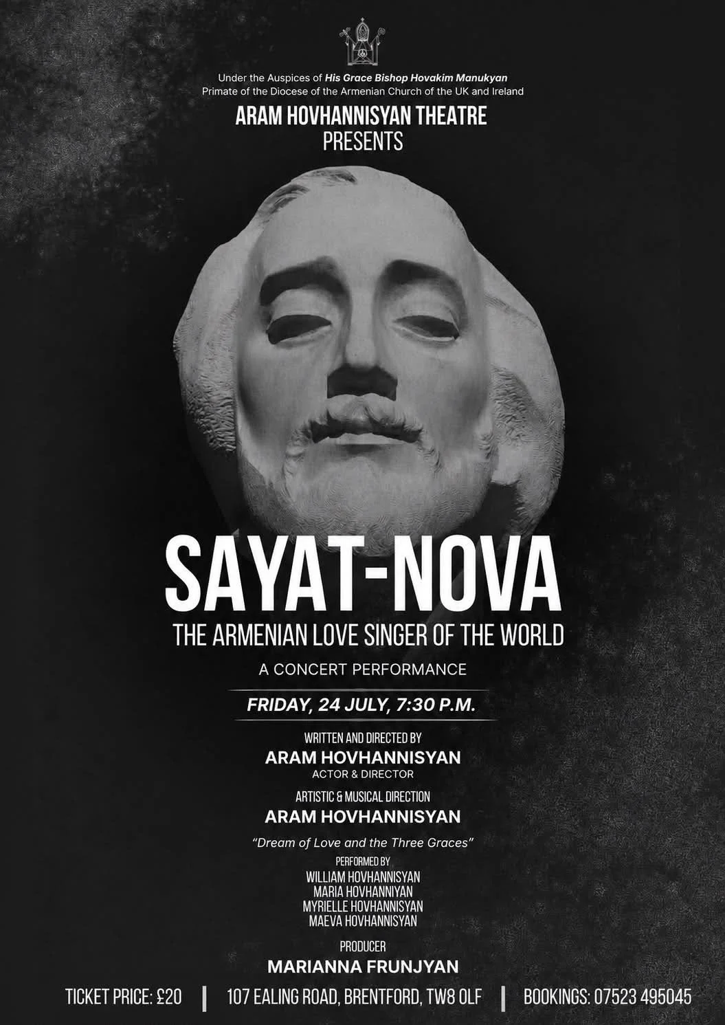 24 July - Sayat-Nova, A Concert Performance