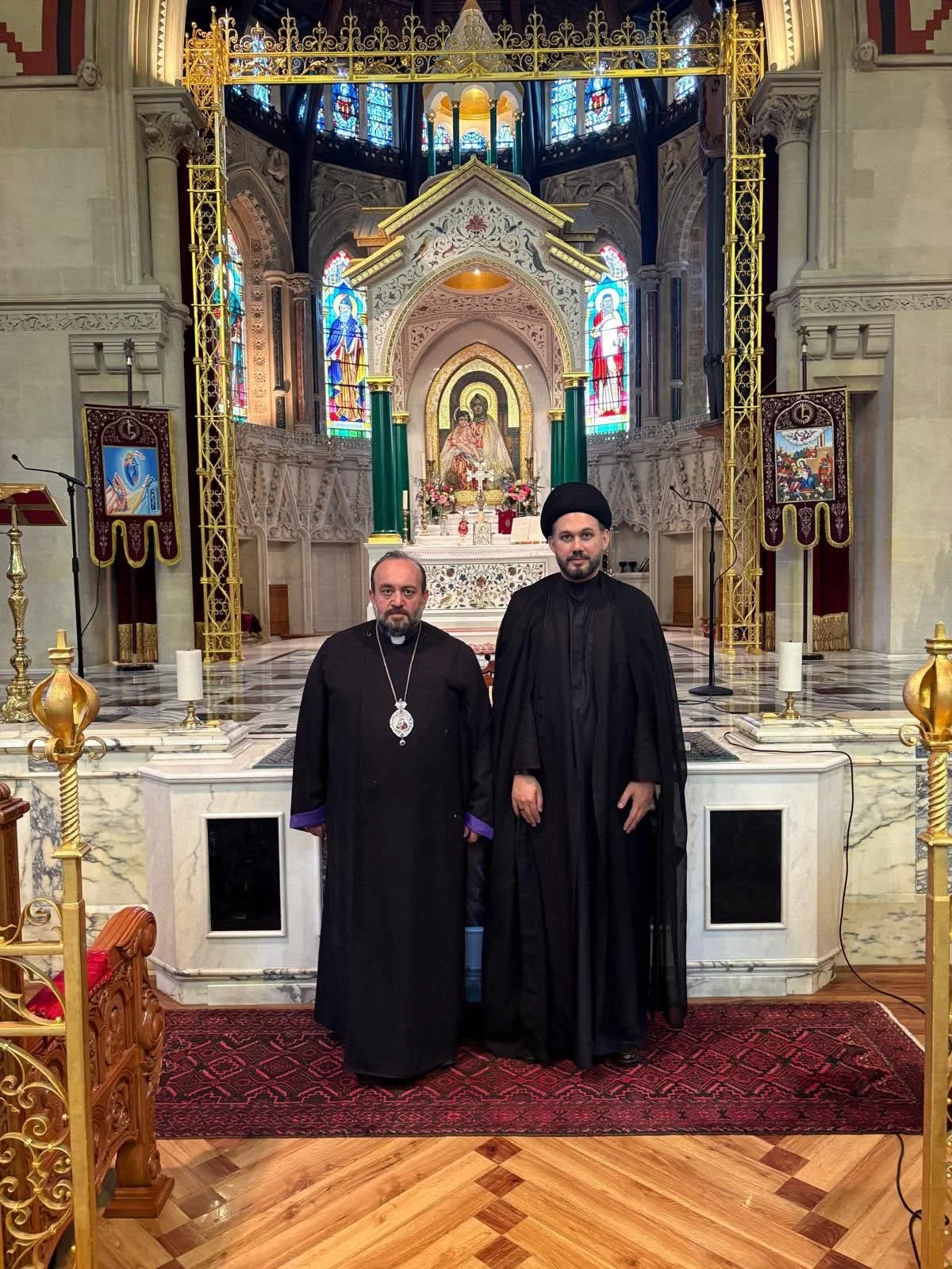 Bishop Hovakim Receives Scotland’s Chief Imam