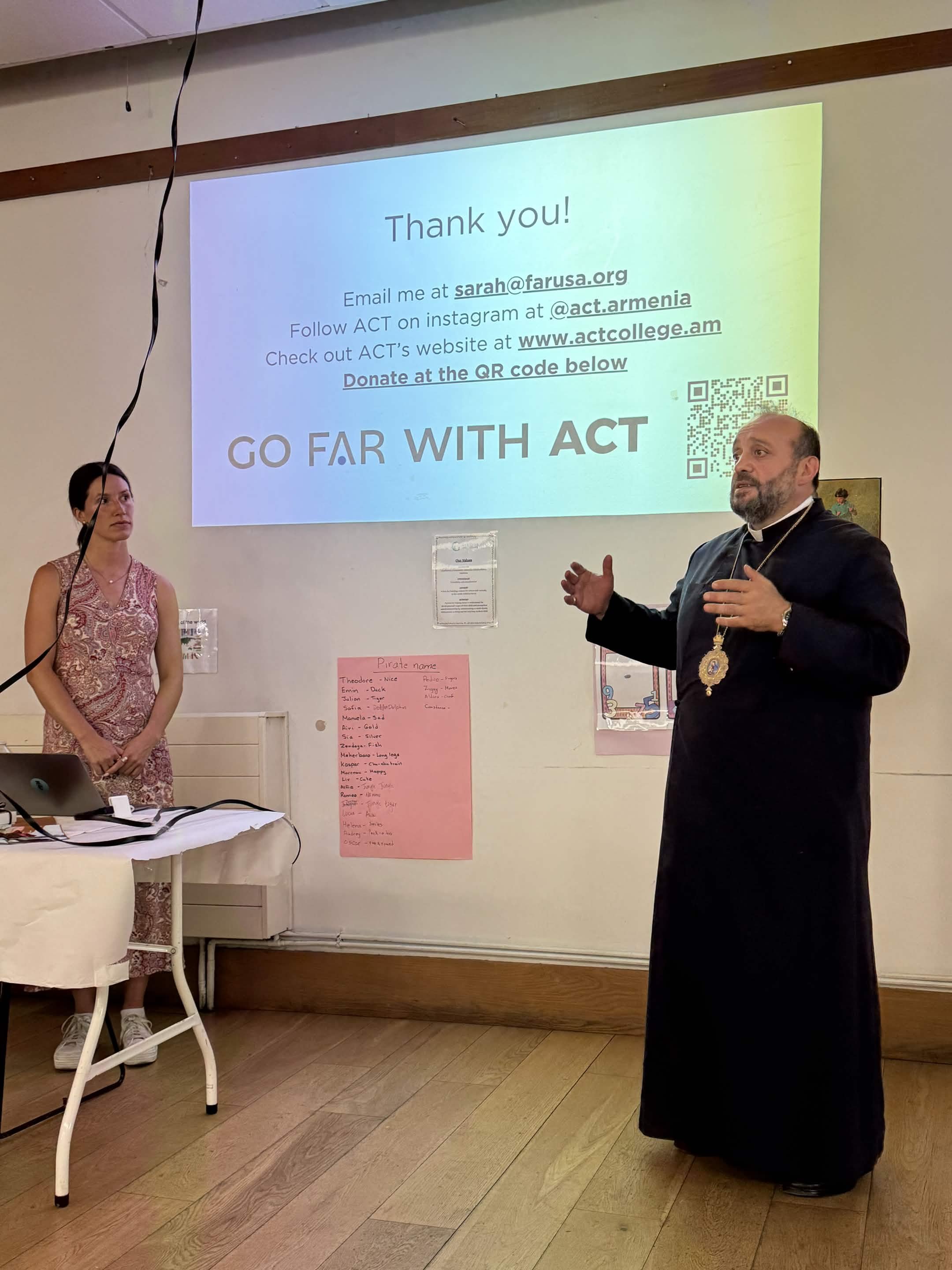 Sarah Stites Delivers Talk on Armenia’s First Tech College